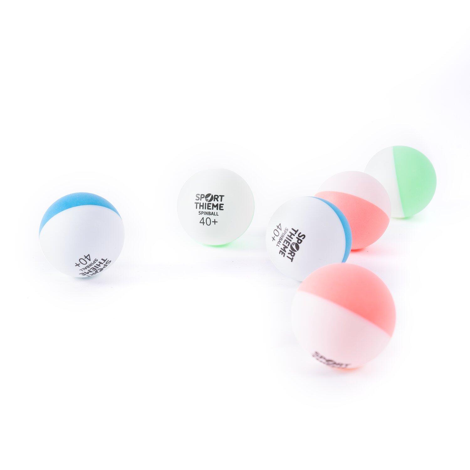 Tischtennisball Spin Colour Tischtennis Unisex Bunt 2/3