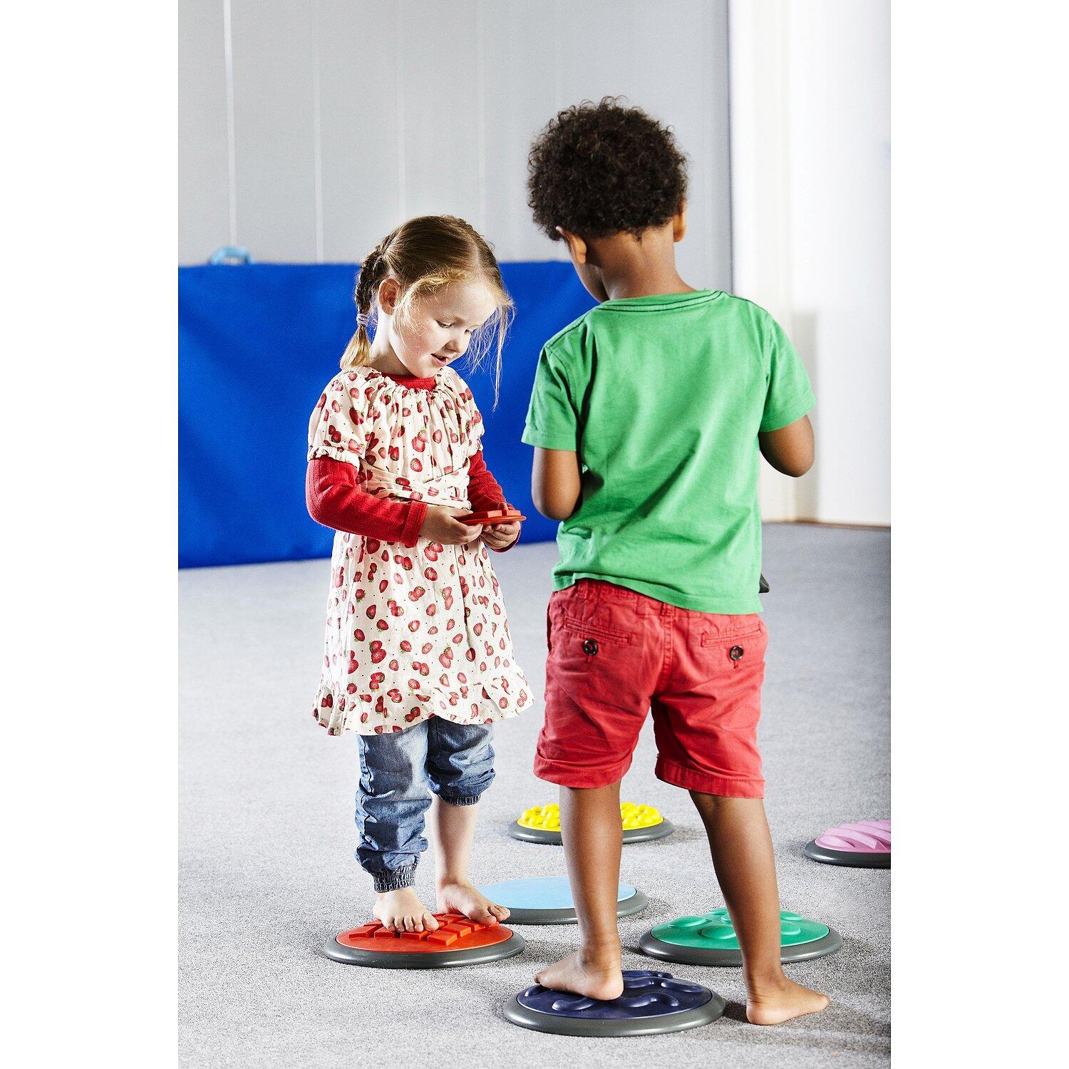 Set di dischi tattili Set 2 Turnen / Kinderturnen Unisex 4/6