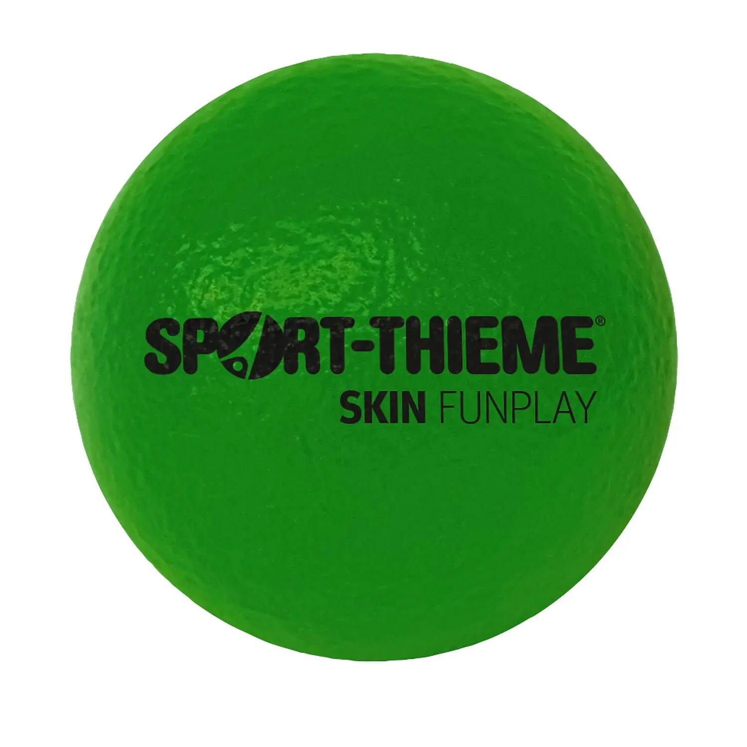 Weichschaumball Skin Funplay Handball Unisex Blau, Gelb, Grün, Rot, Orange 3/6
