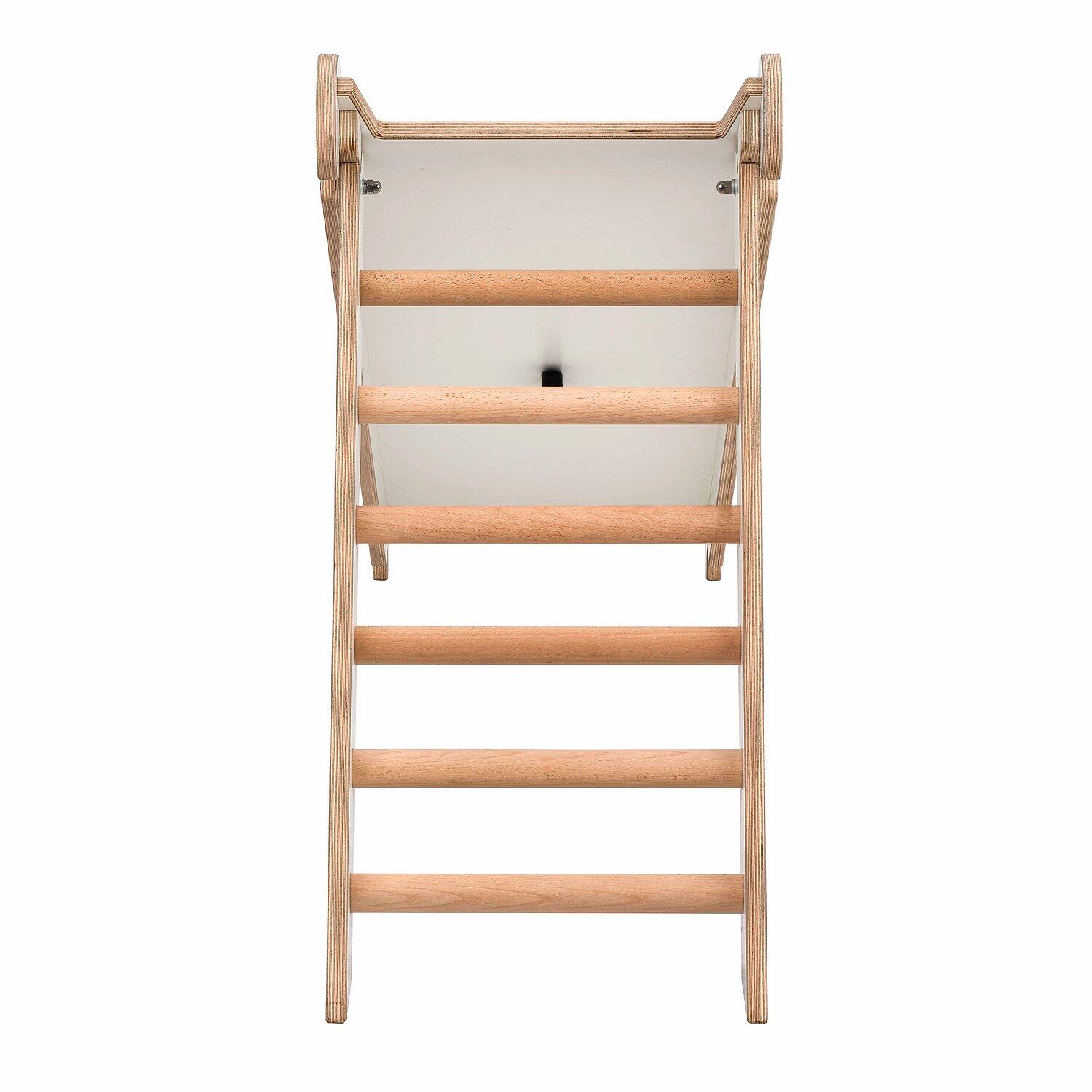 Rutsche Kombi Kinderturnen Unisex Weiß 5/6
