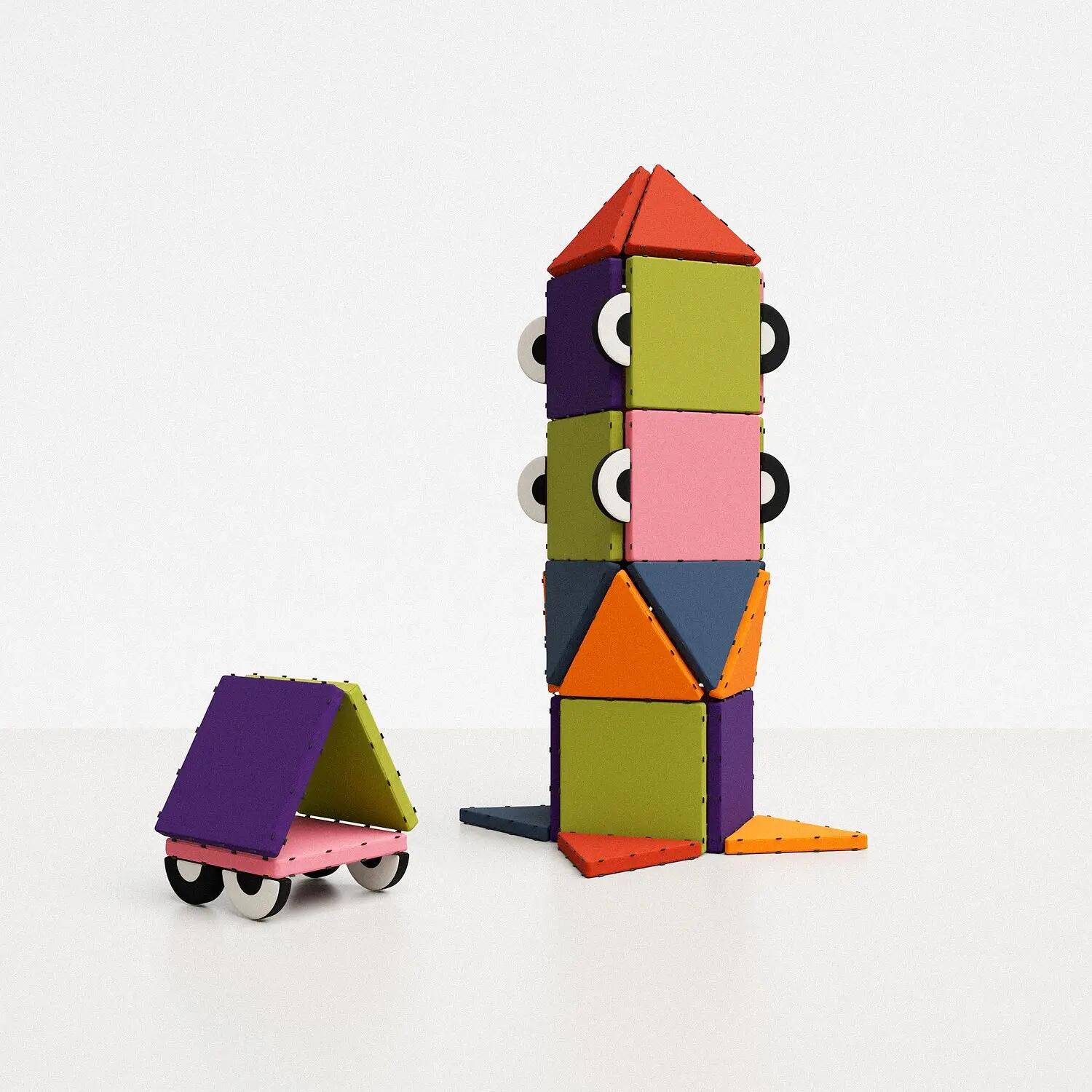 Mattenbausatz Kunterbunt Rainbow Pro 40-teiliges Set Kinderturnen 6/6