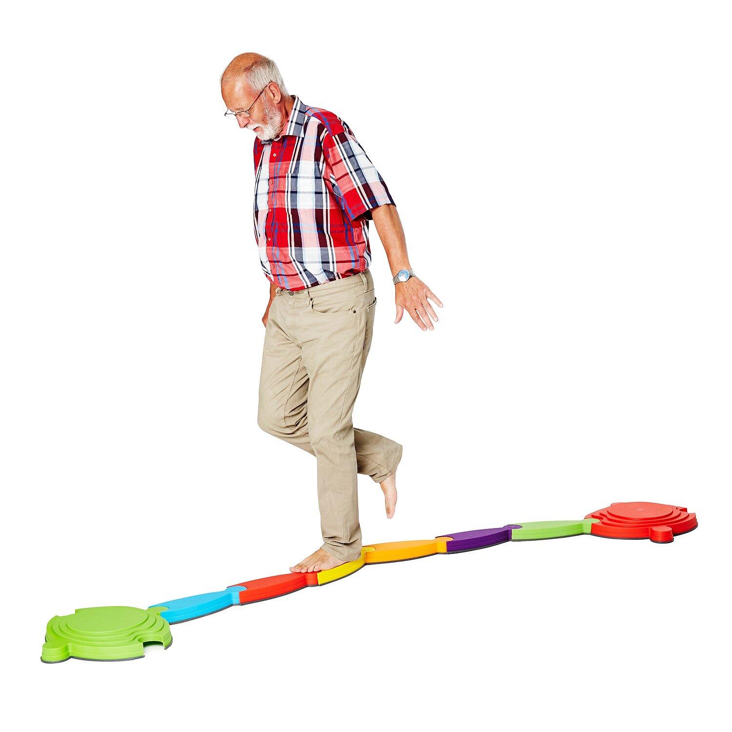 Balancierstrecke-Set Fluss-Landschaft Gesundheitssport Unisex 6/6
