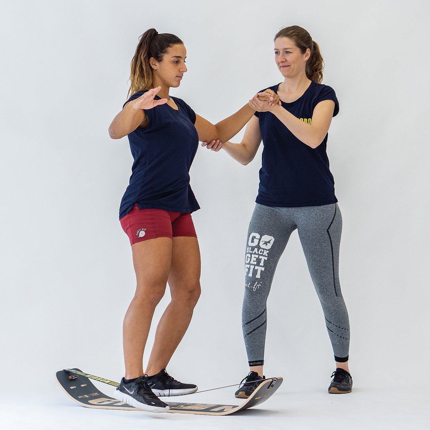 Slackline-Brett-Set Gibbon Giboard - Caesar Jib 6/7