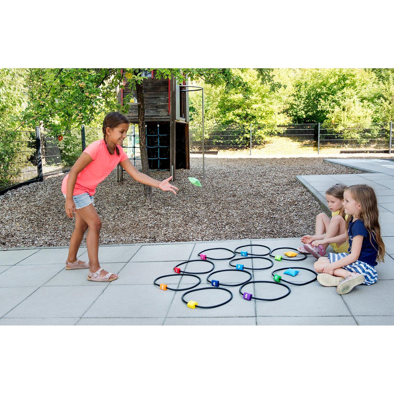Bewegungsspiel Jump & Throw Kinderturnen Unisex 4/5