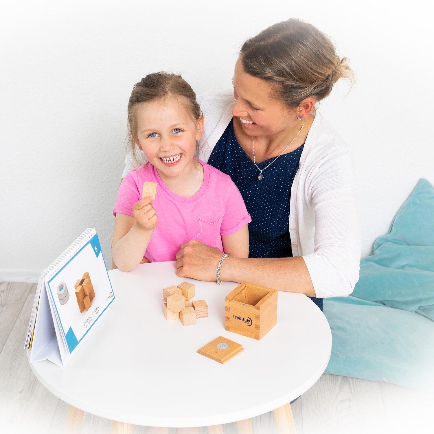 Lernspiele-Set Fröbelbausatz 2 Gesundheitssport Unisex 3/6
