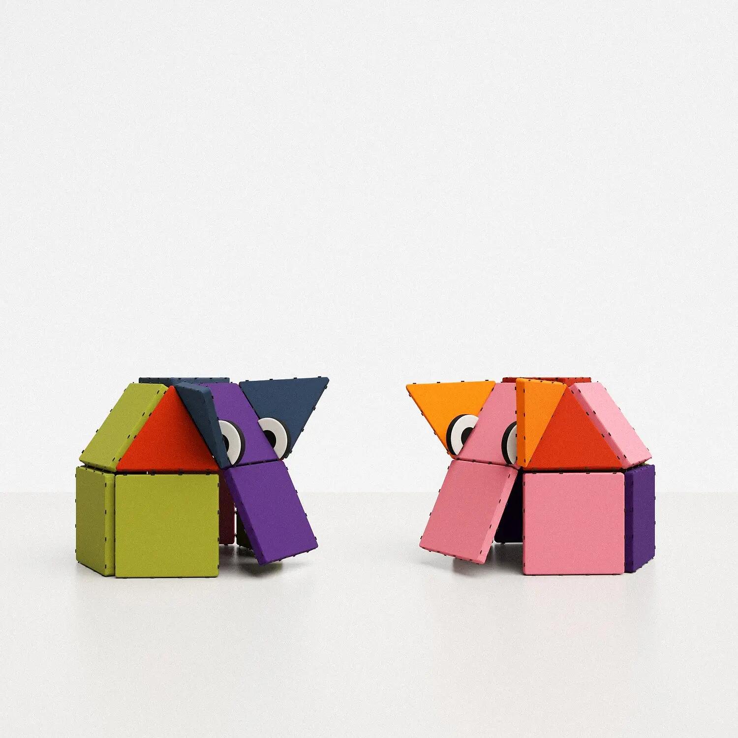 Mattenbausatz Kunterbunt Rainbow Pro 40-teiliges Set Kinderturnen 4/6