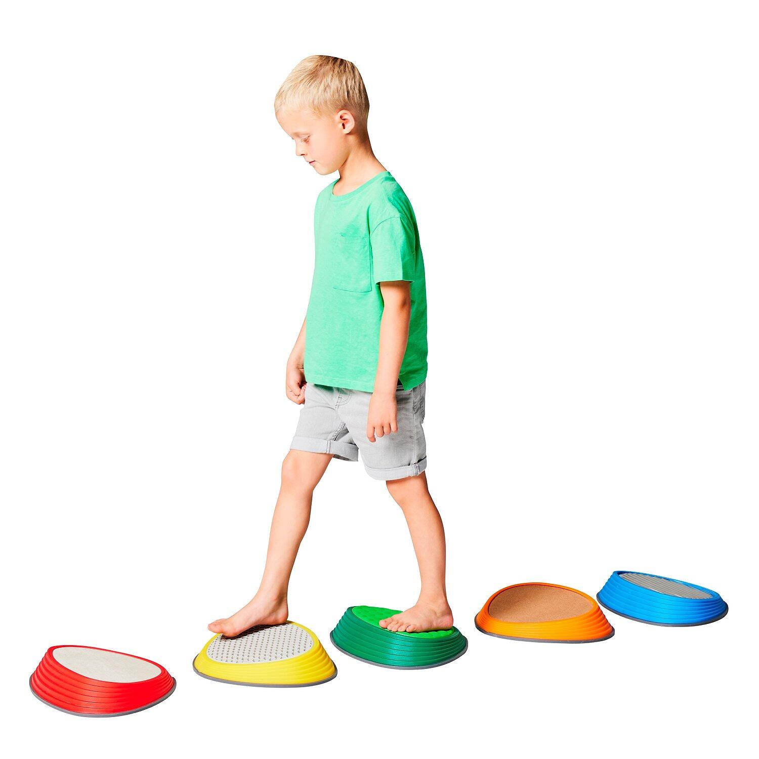 Balanciersteine-Set Fluss-Steine Taktil Gesundheitssport Unisex 3/7
