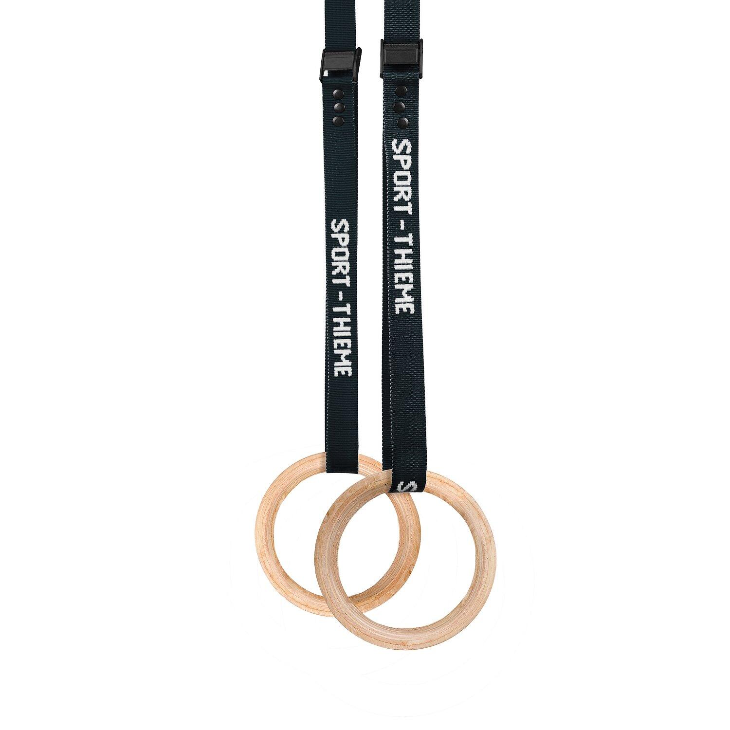 Gymnastics Ring Set Indoor Black Children Turnen / Kunstturnen Unisex 4/5
