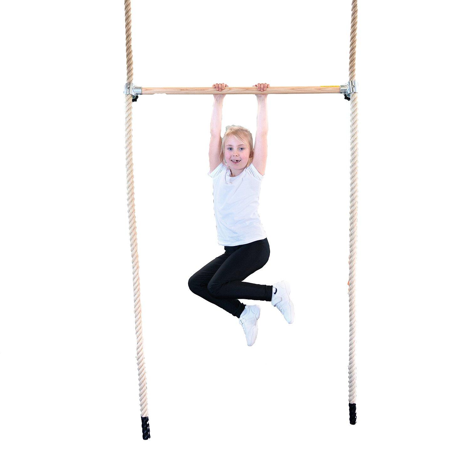 Tau-Trapez Original Fitnesstraining Unisex Holz-Natur, Silber 4/5