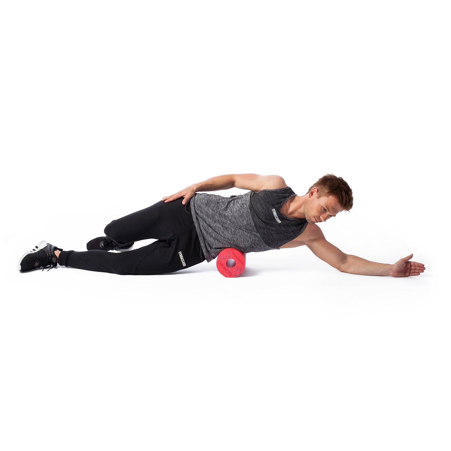 Faszienrolle The Roll Standard Fitnesstraining Unisex Rot-Blau 6/6