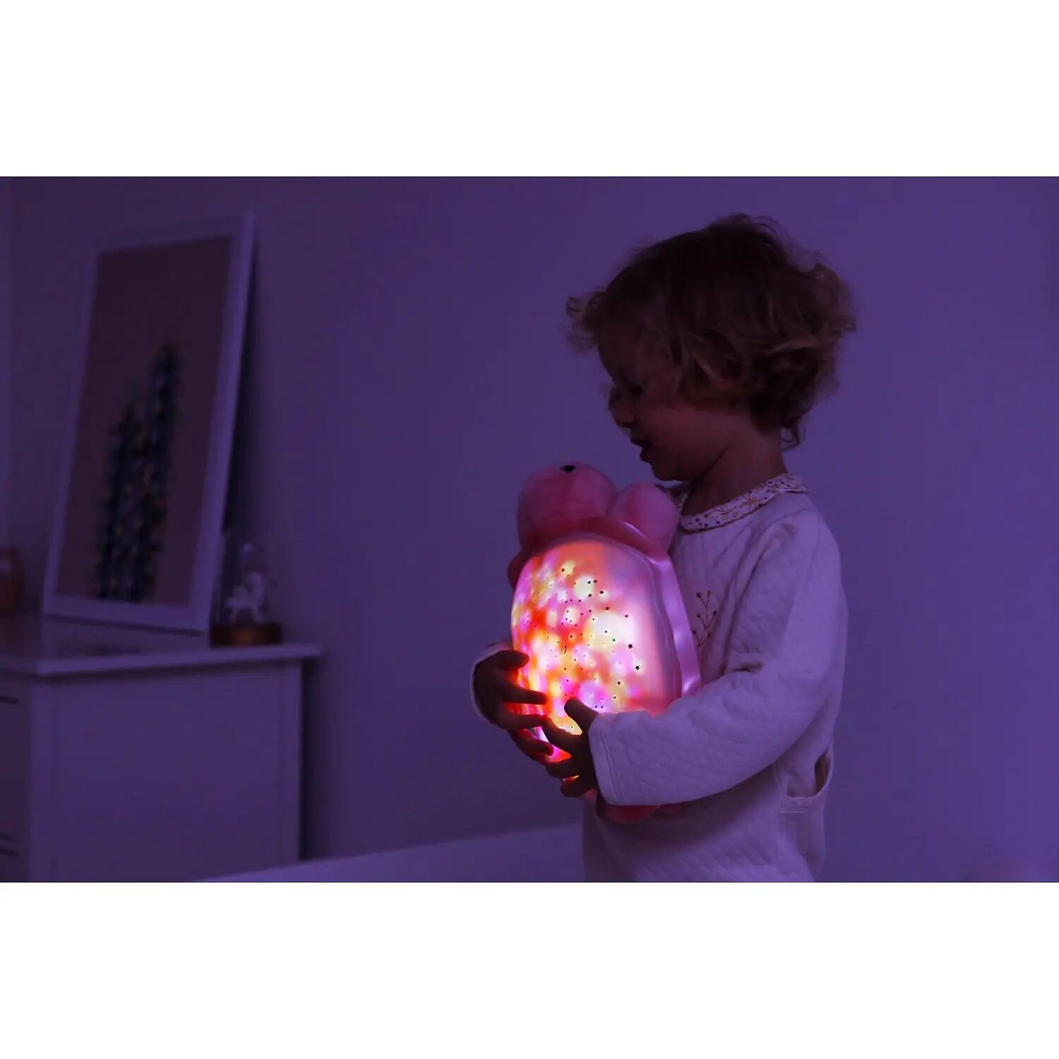 Nachtlicht Twinkling Twilight Turtle Pink Gesundheitssport Unisex Pink 3/4