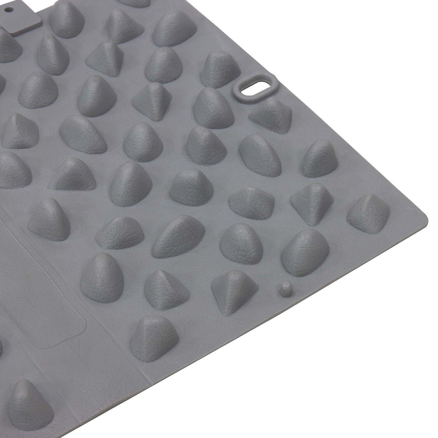 Kiesel-Puzzlematte Pebble Soft, Hellgrau Functional Training Unisex Hellgrau 3/6