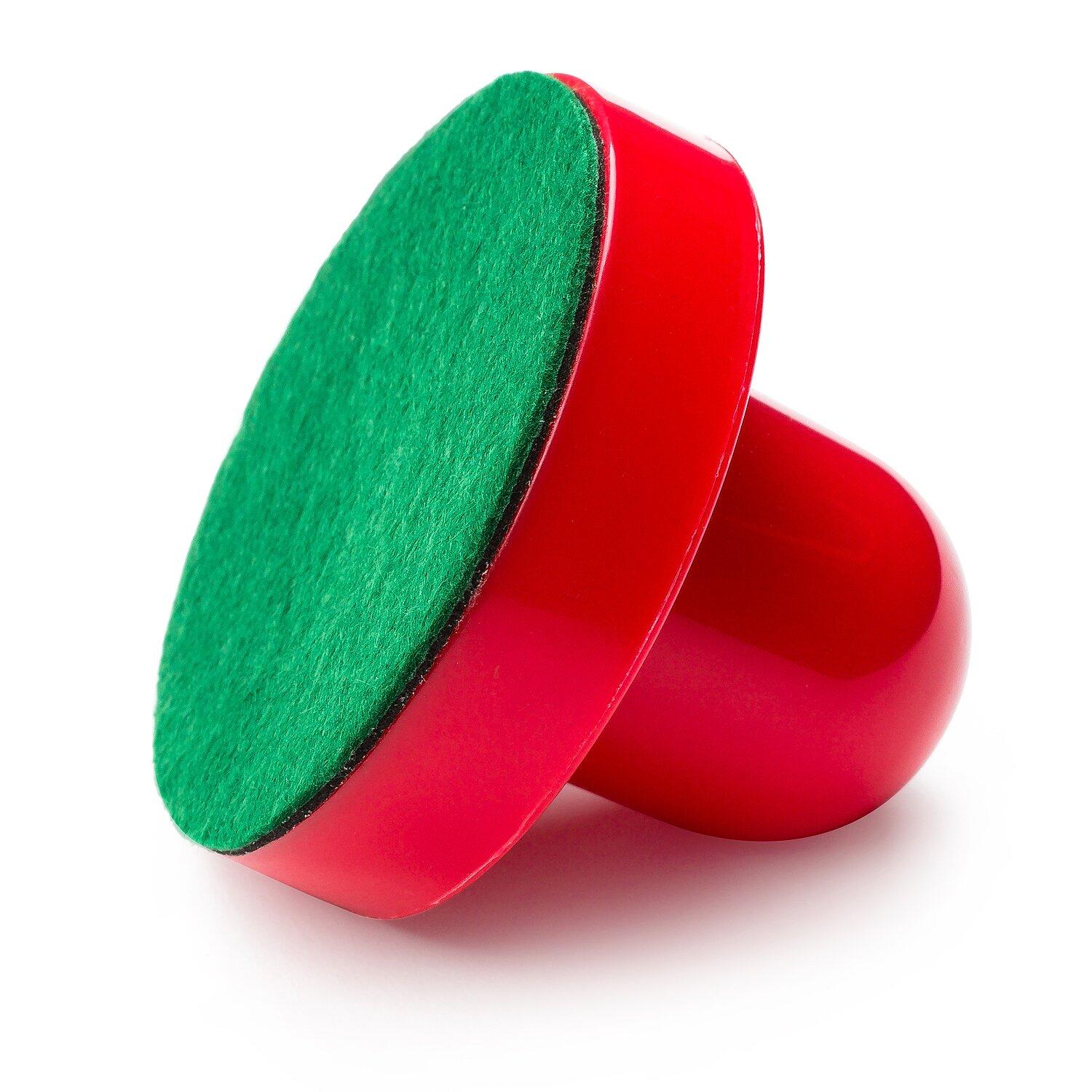 Airhockey Pusher Standard ø 60 mm Tischfußball Unisex Rot 2/2