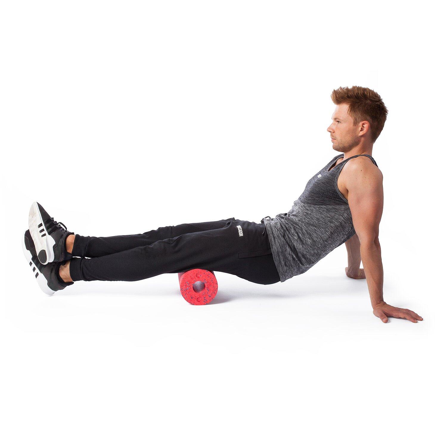 Faszienrolle The Roll Standard Fitnesstraining Unisex Rot-Blau 4/6