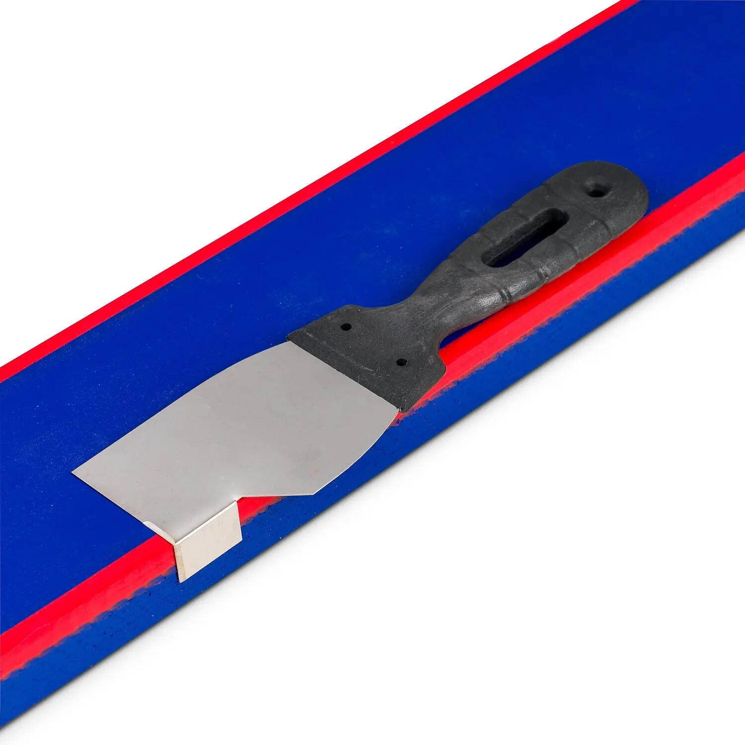 Spachtel 90 Grad für quadratische Plastilin-Kanten Leichtathletik Unisex 3/4