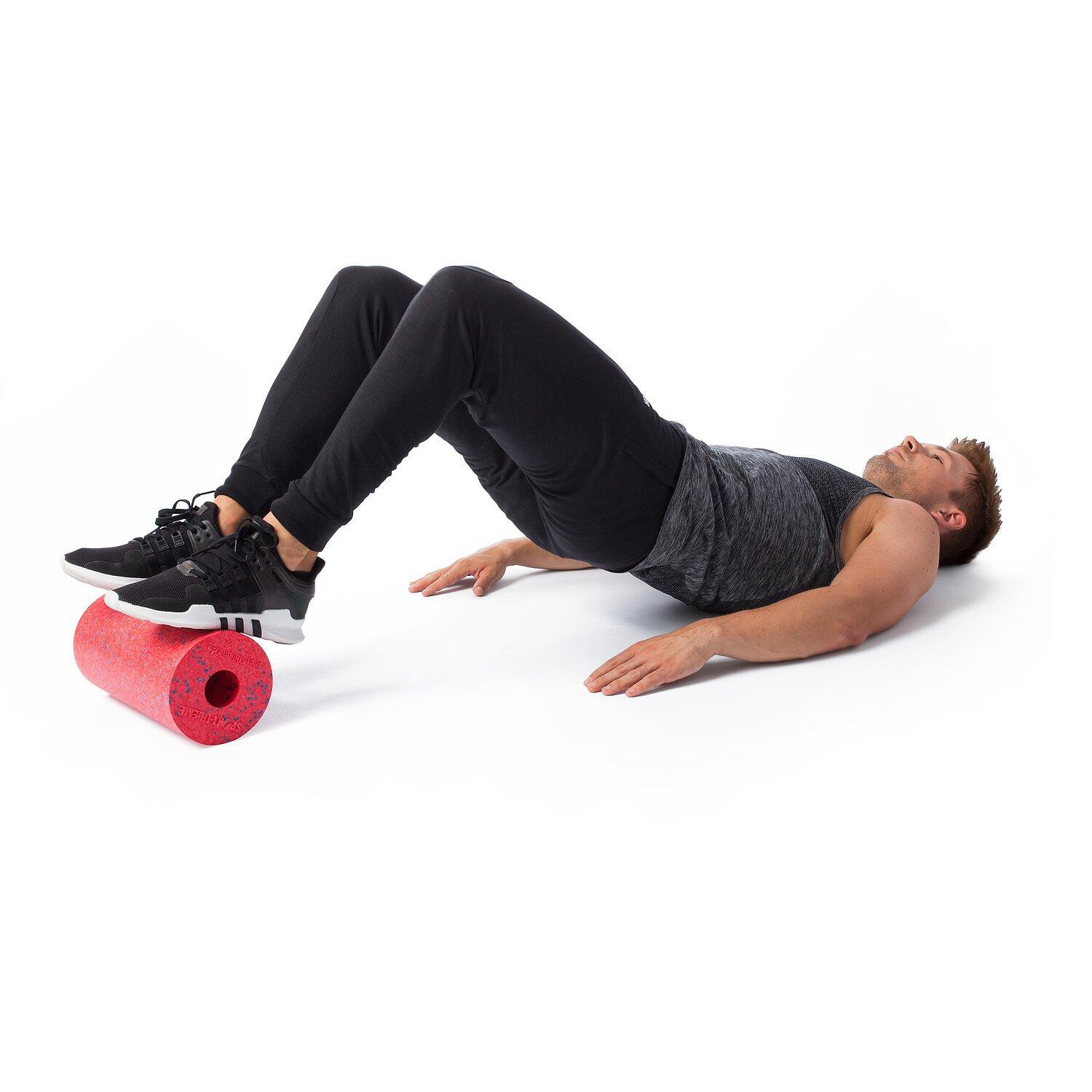 Faszienrolle The Roll Standard Fitnesstraining Unisex Rot-Blau 2/6