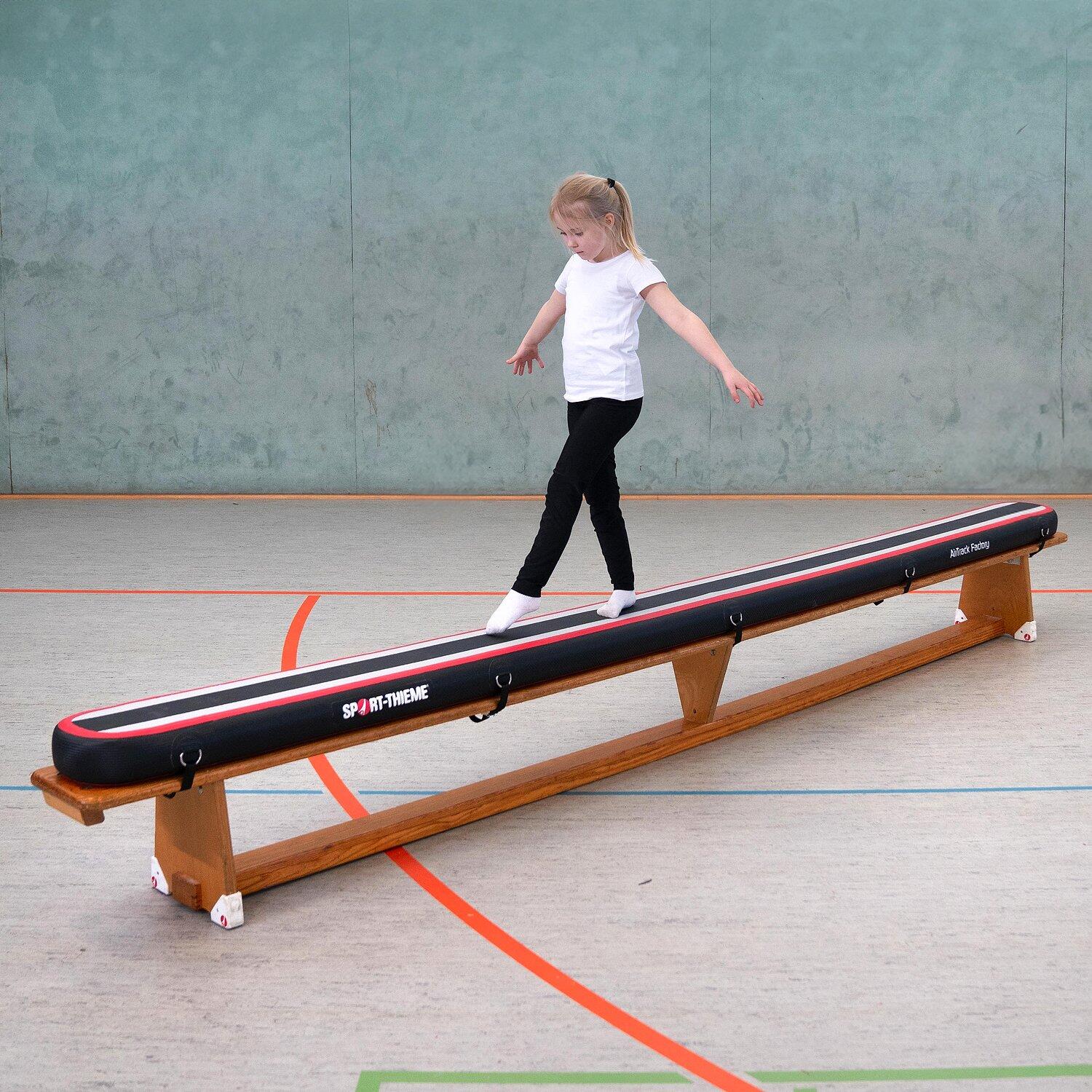 AirBeam Carbon Bench Turnen Unisex Schwarz-Rot 5/5