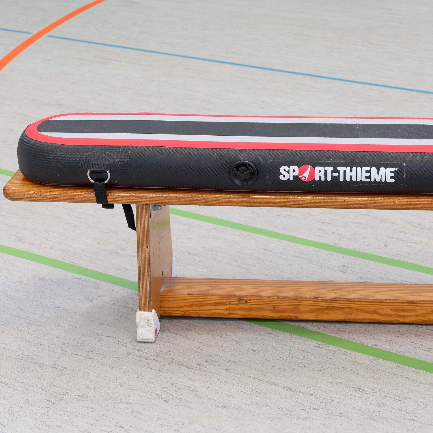 AirBeam Carbon Bench Turnen Unisex Schwarz-Rot 3/5