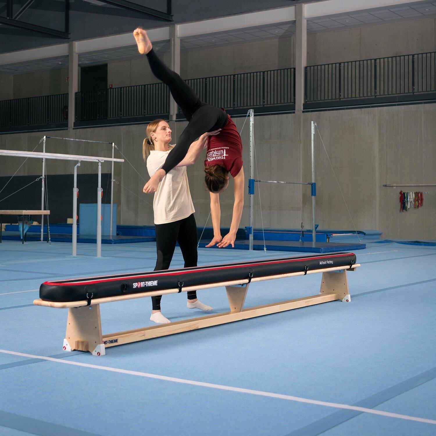 AirBeam Carbon Bench Turnen Unisex Schwarz-Rot 2/5