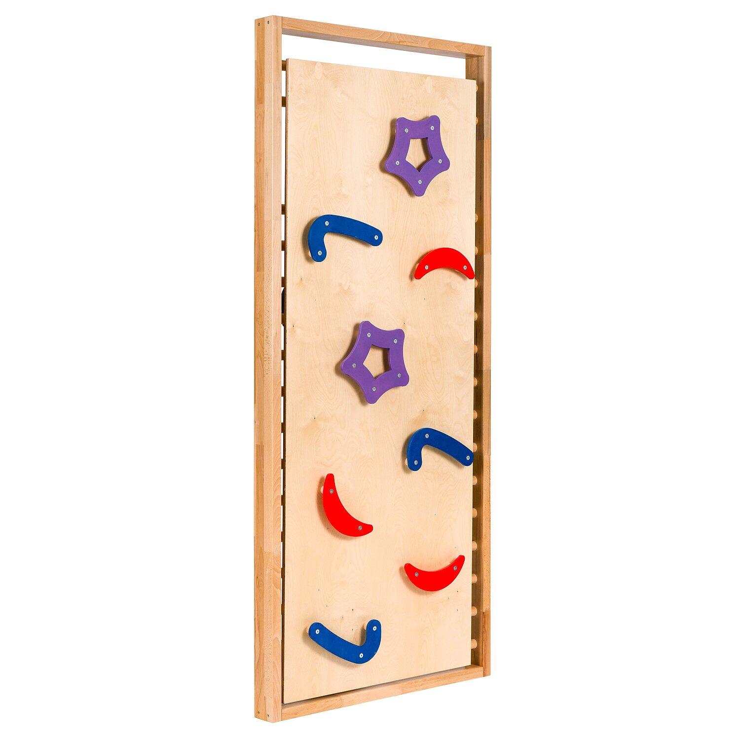 Kletterwand Kidz für Sprossenwände Turnen Unisex Holz-Natur 4/6