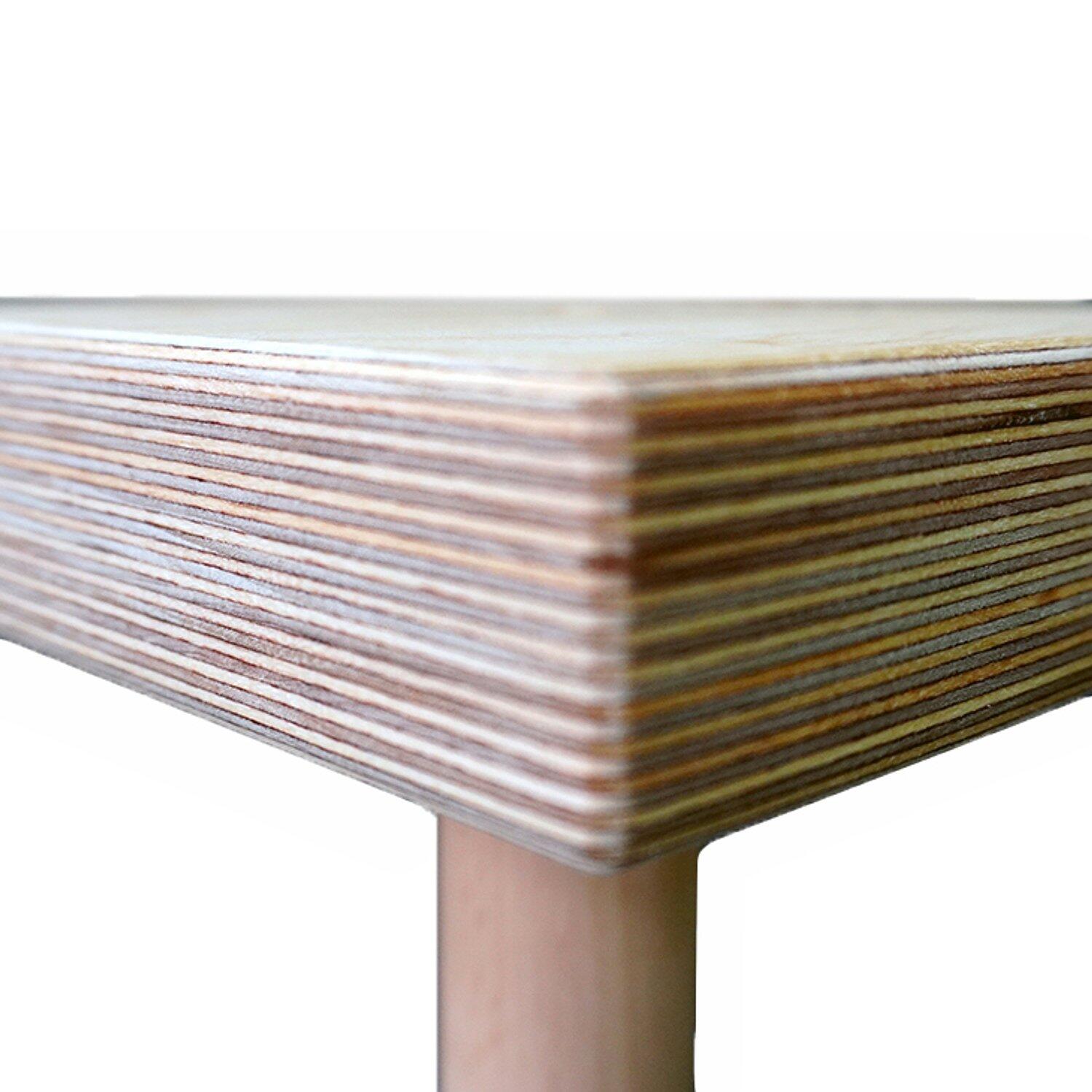 Liegestützgriffe 4 Level Bodybuilding Unisex Holz-Natur 5/6