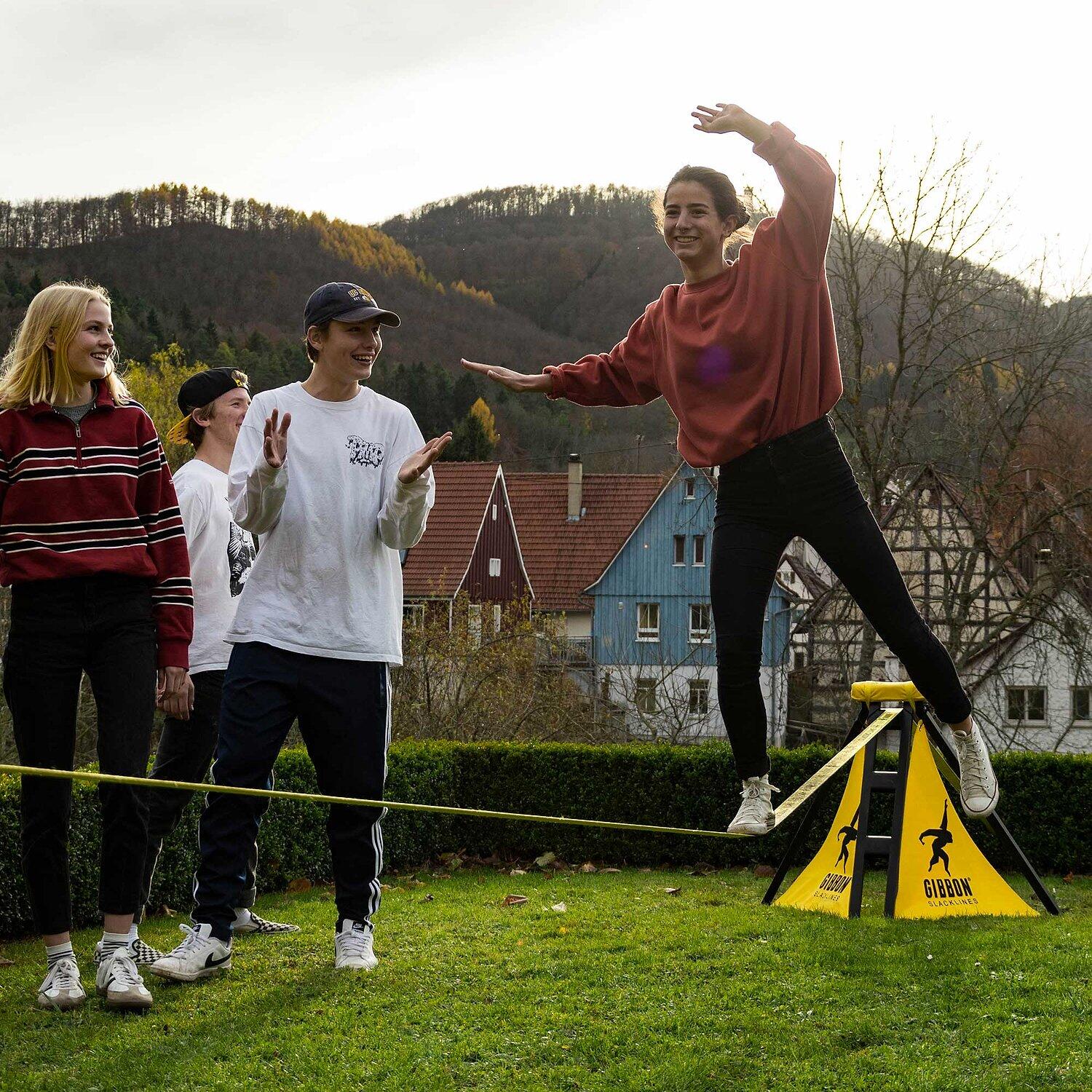 Slackline INDEPENDENCEKIT CLASSIC Kit - Slackline - Jaune 5/8