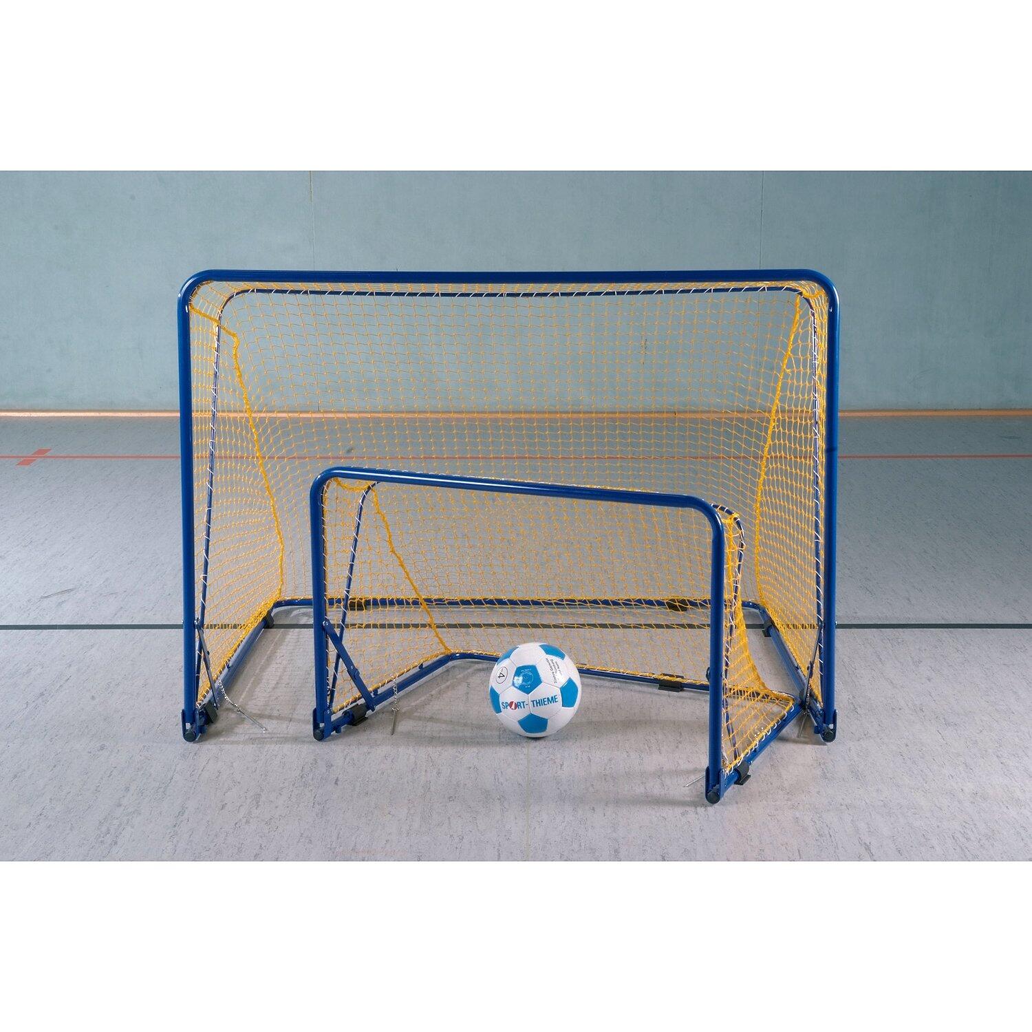Mini-Fußballtor klappbar 90x60x70 cm, ca. 5 kg Fußball Unisex Gelb 4/4