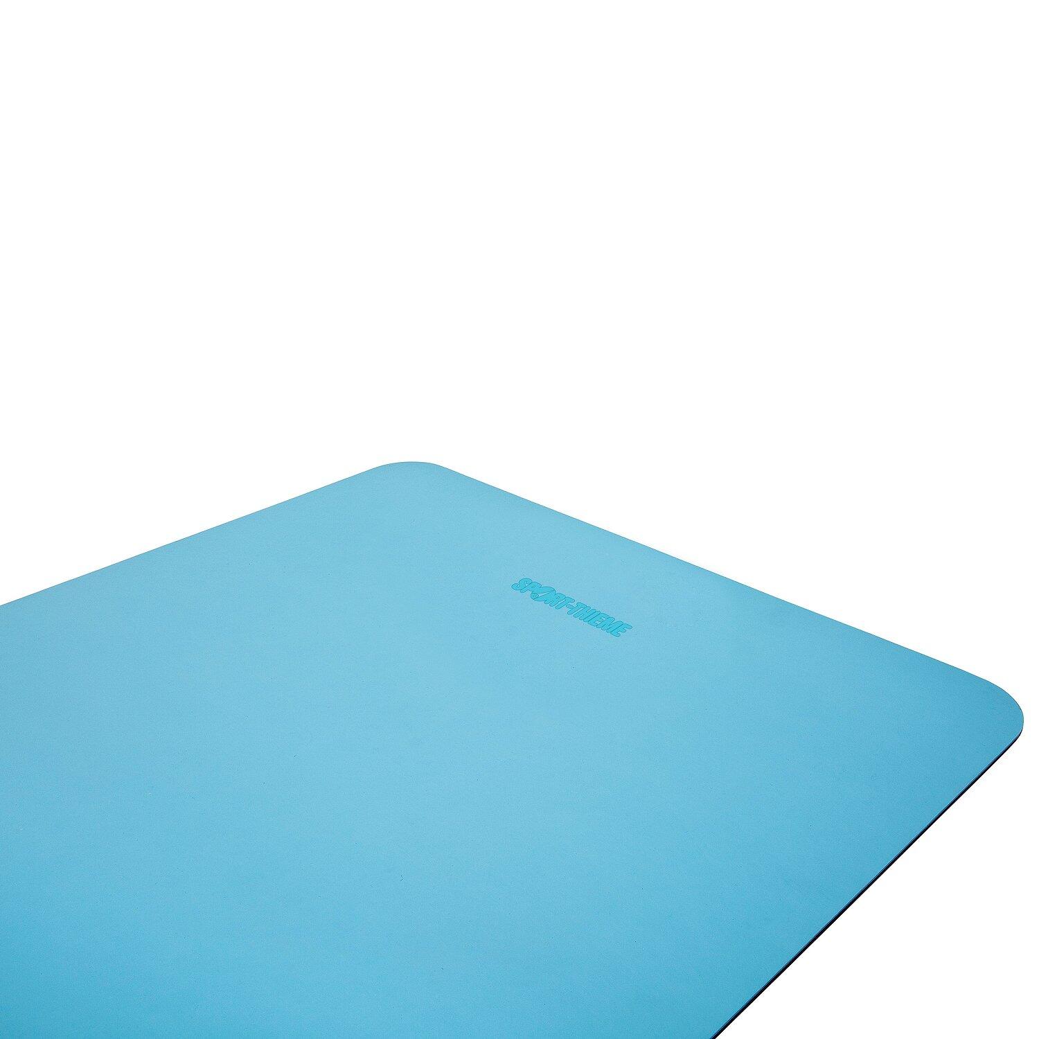 Yoga-Matte Premium PU Yoga Unisex Blau 3/4