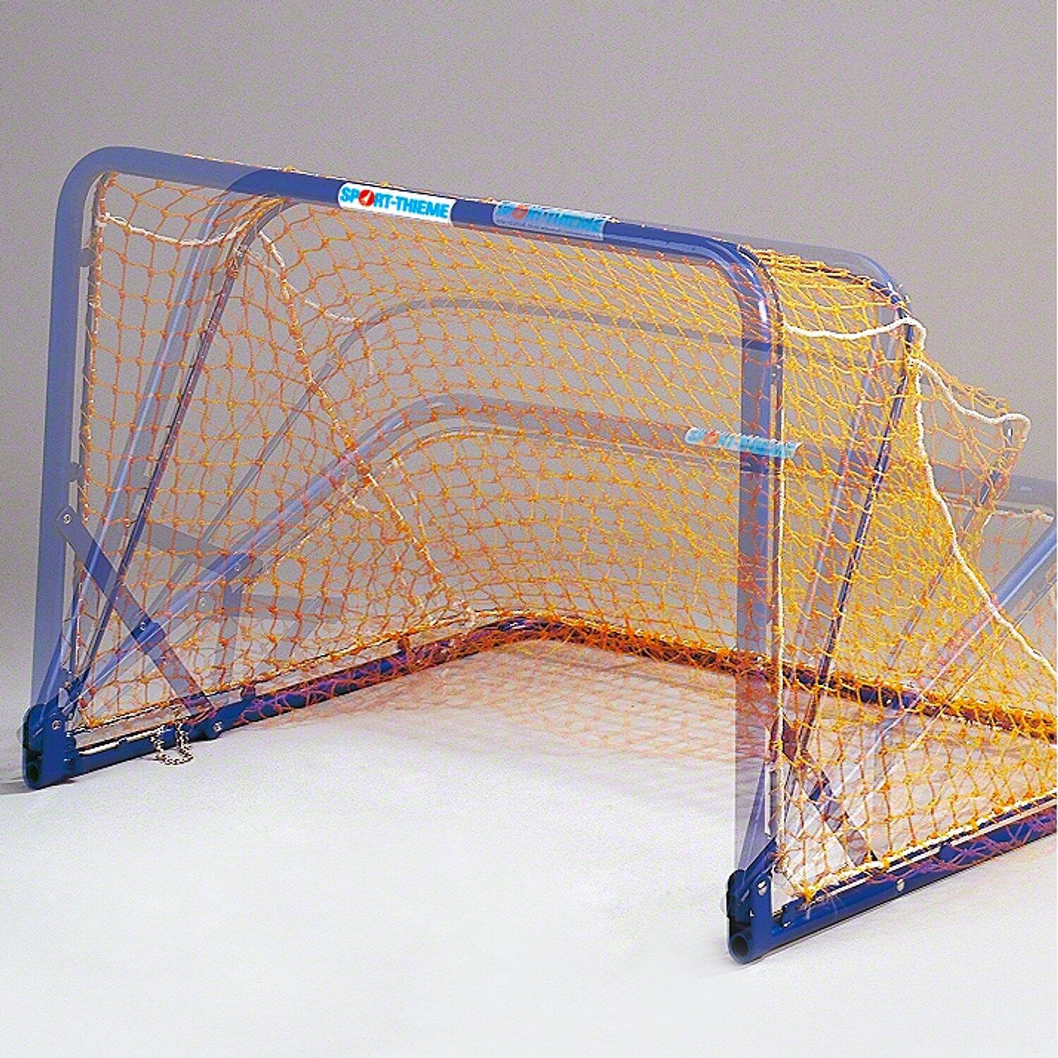 Mini-Fußballtor klappbar 90x60x70 cm, ca. 5 kg Fußball Unisex Gelb 3/4