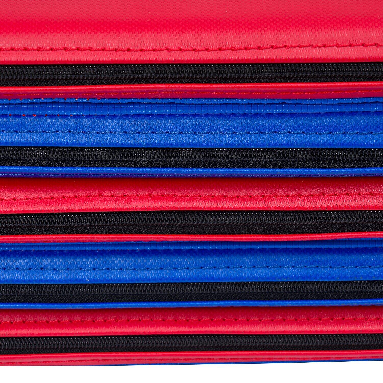 Faltmatte Basic 600x120x3 cm Blau-Rot Turnen Unisex Blau-Rot 4/6