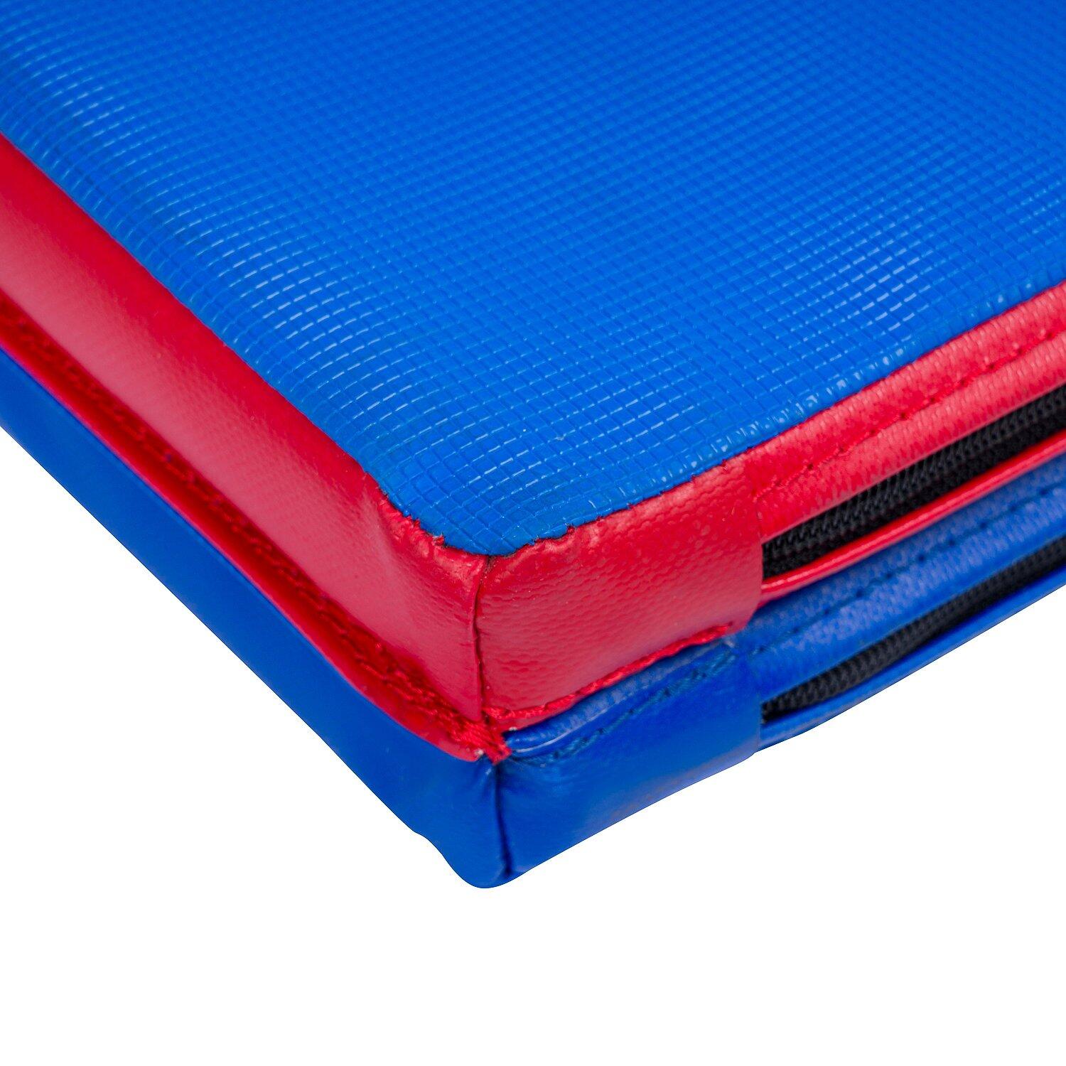 Faltmatte Basic 600x120x3 cm Blau-Rot Turnen Unisex Blau-Rot 3/6