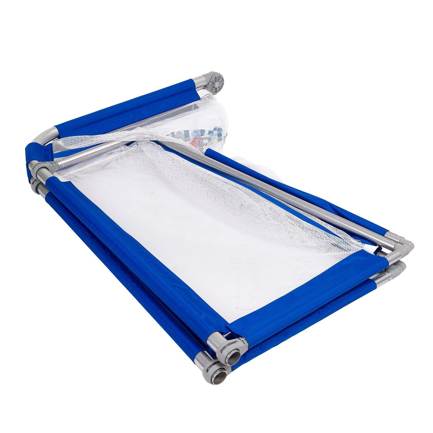 Mini-Fußballtor faltbar 200x150 cm Fußball Unisex Weiß 6/6
