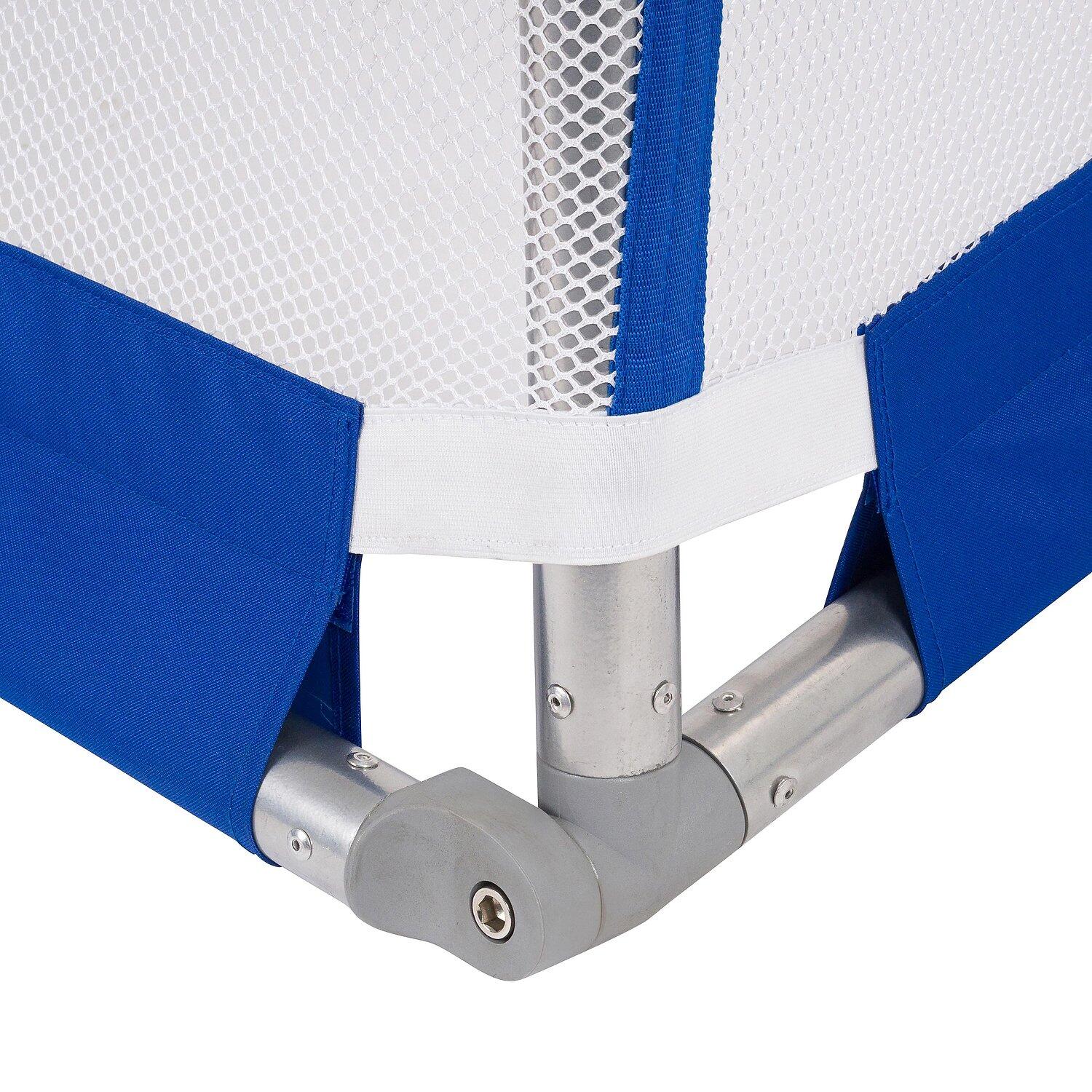 Mini-Fußballtor faltbar 120x80 cm Fußball Unisex Weiß 6/6