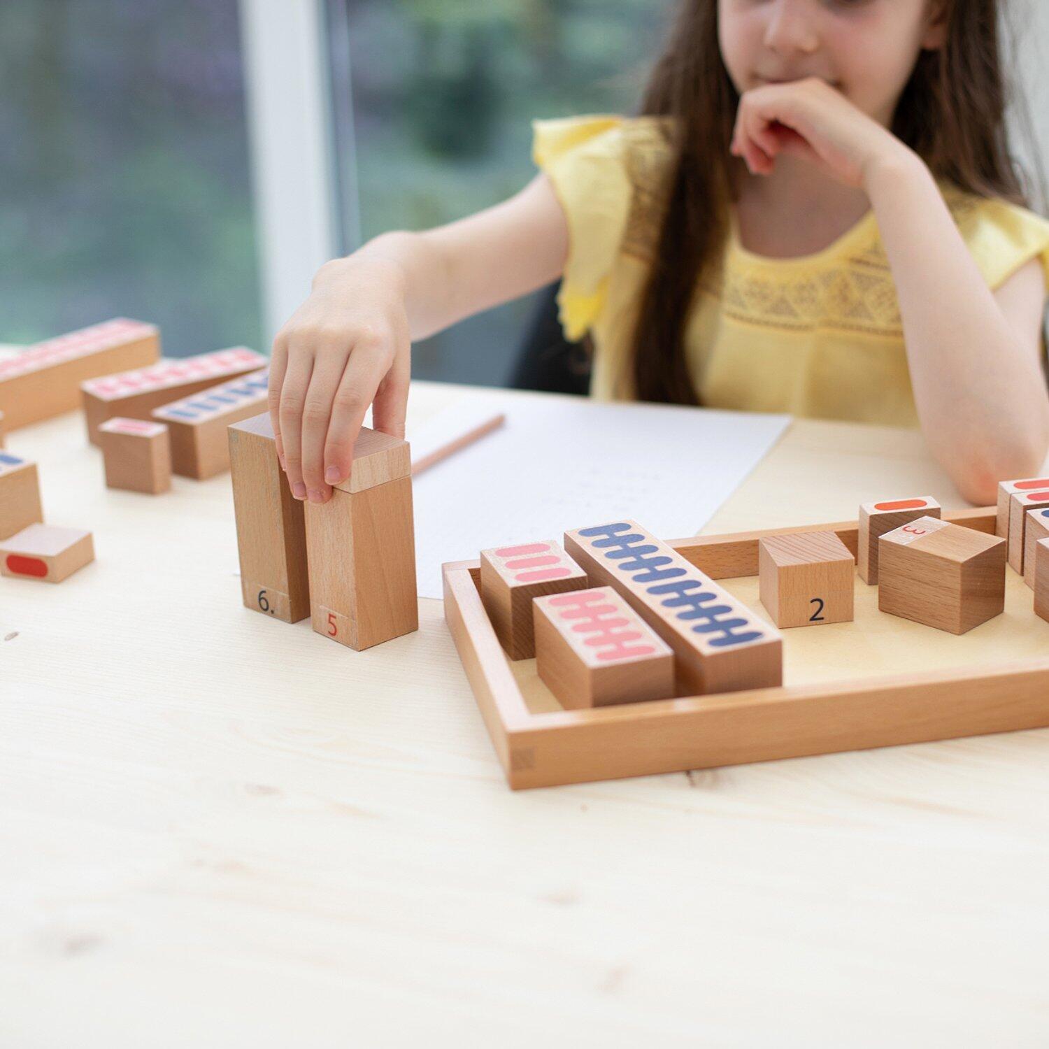 Lernspiel Zahlentürme N6 Kinderturnen Unisex 4/6