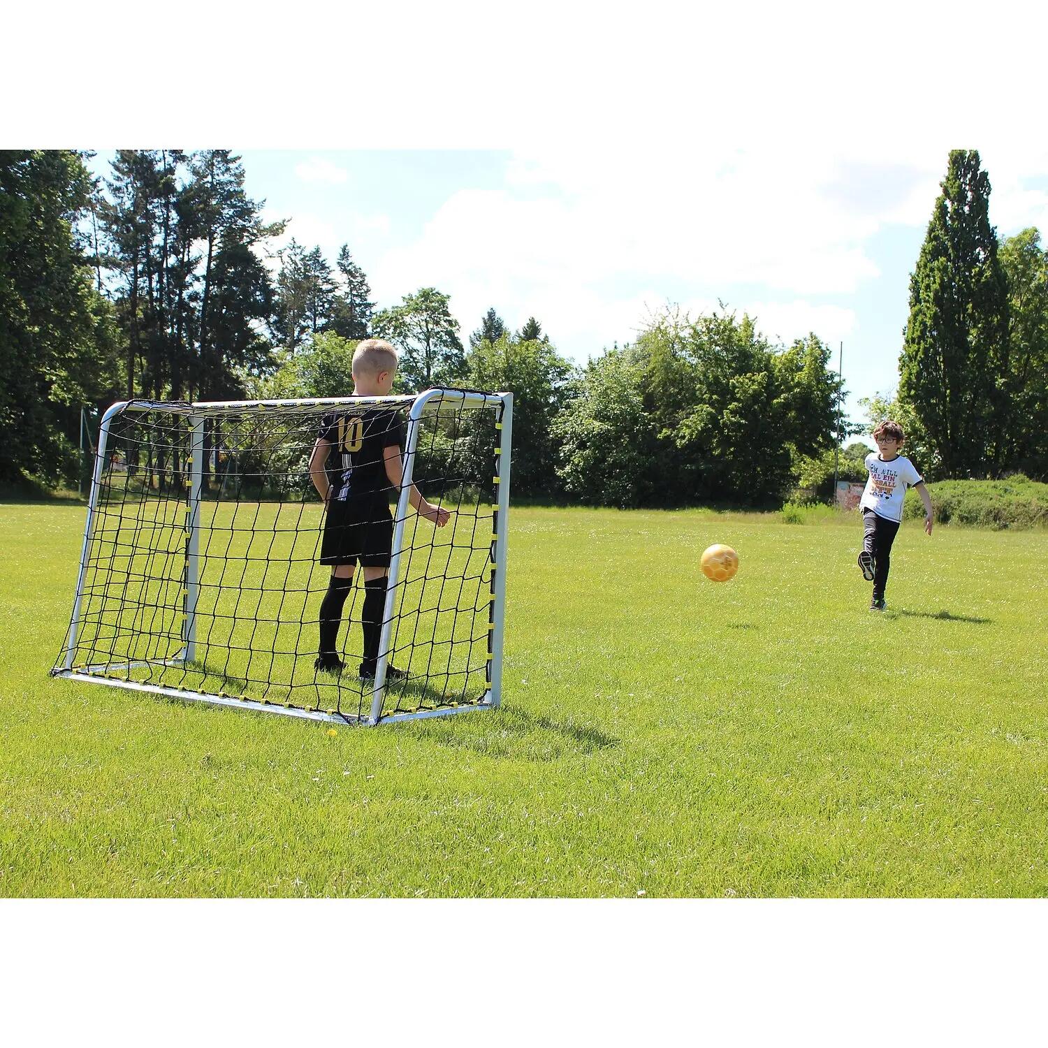 Mini-Fußballtor Training 1,20x0,80 m Fußball Unisex Schwarz 4/5