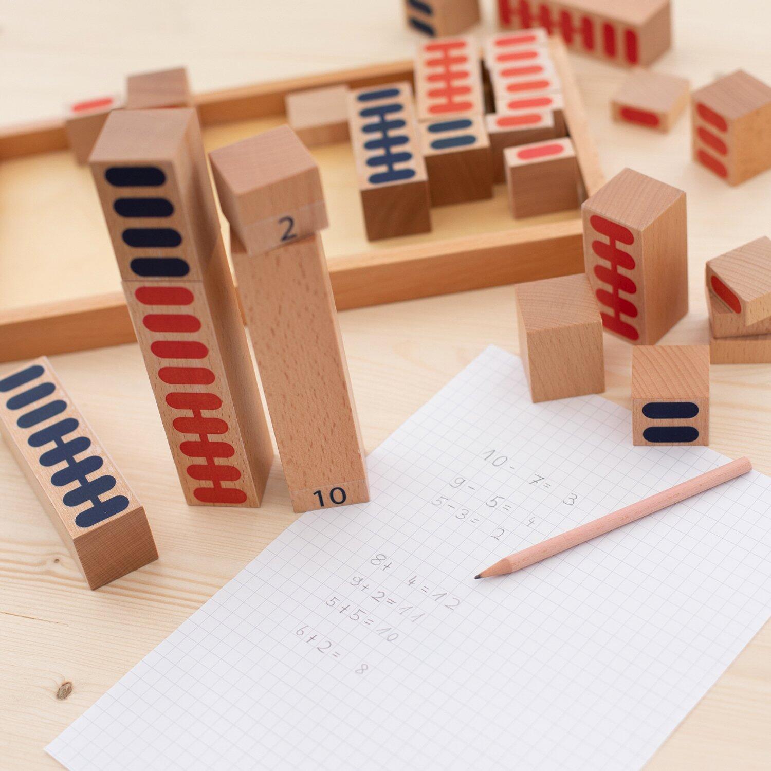 Lernspiel Zahlentürme N6 Kinderturnen Unisex 3/6