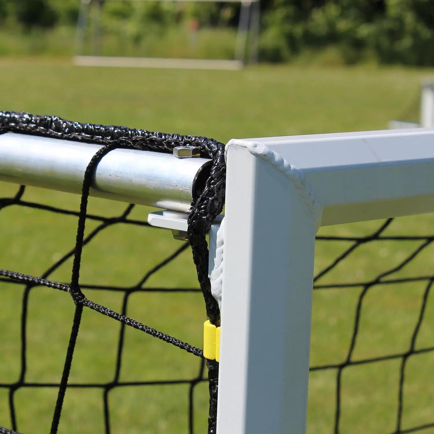 Mini-Fußballtor Training 1,20x0,80 m Fußball Unisex Schwarz 3/5