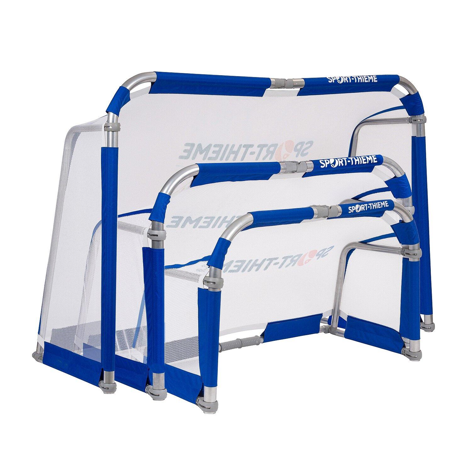 Mini-Fußballtor faltbar 200x150 cm Fußball Unisex Weiß 3/6