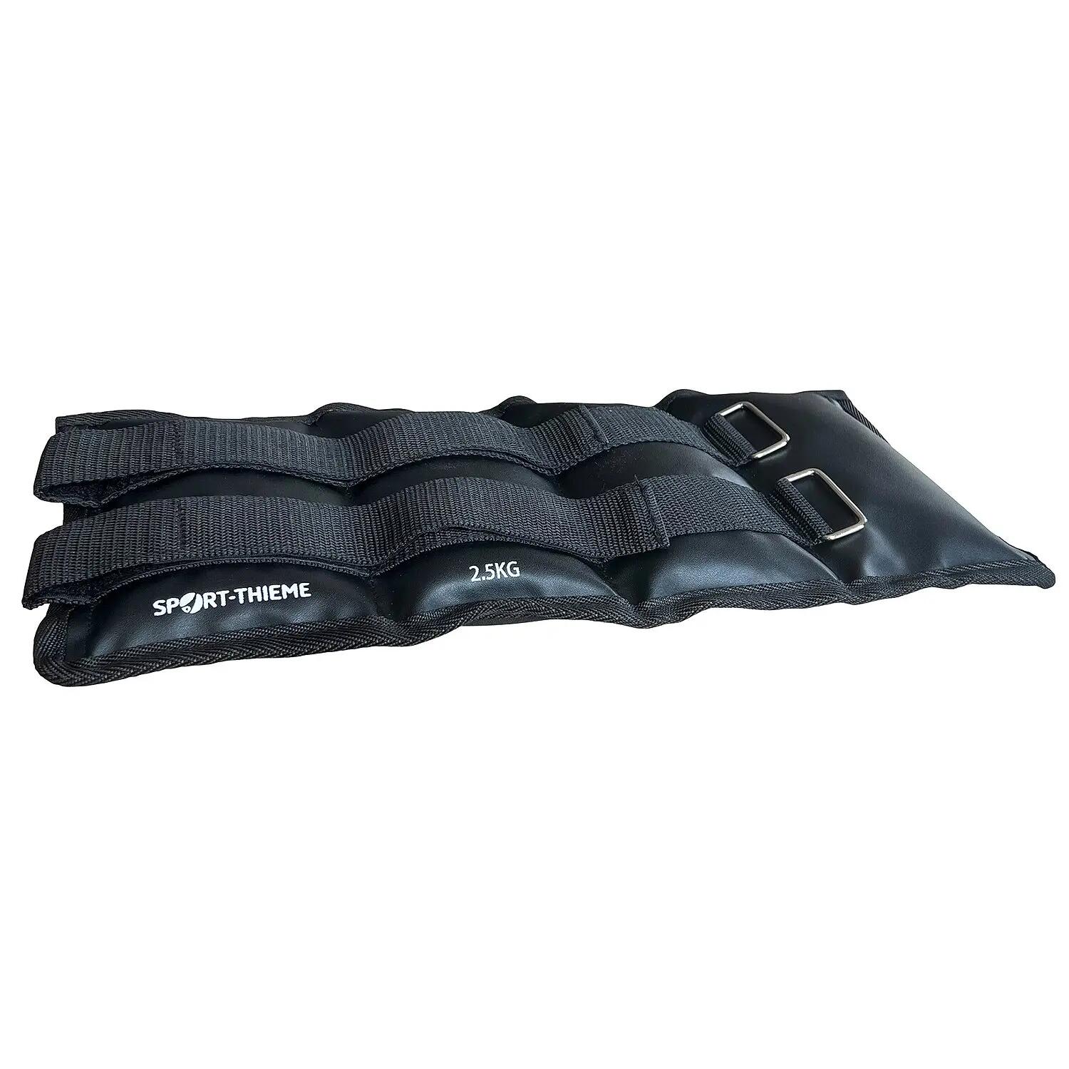 Gewichtsmanschetten Allround 2,5 kg, Schwarz Fitness / Krafttraining Unisex 3/3