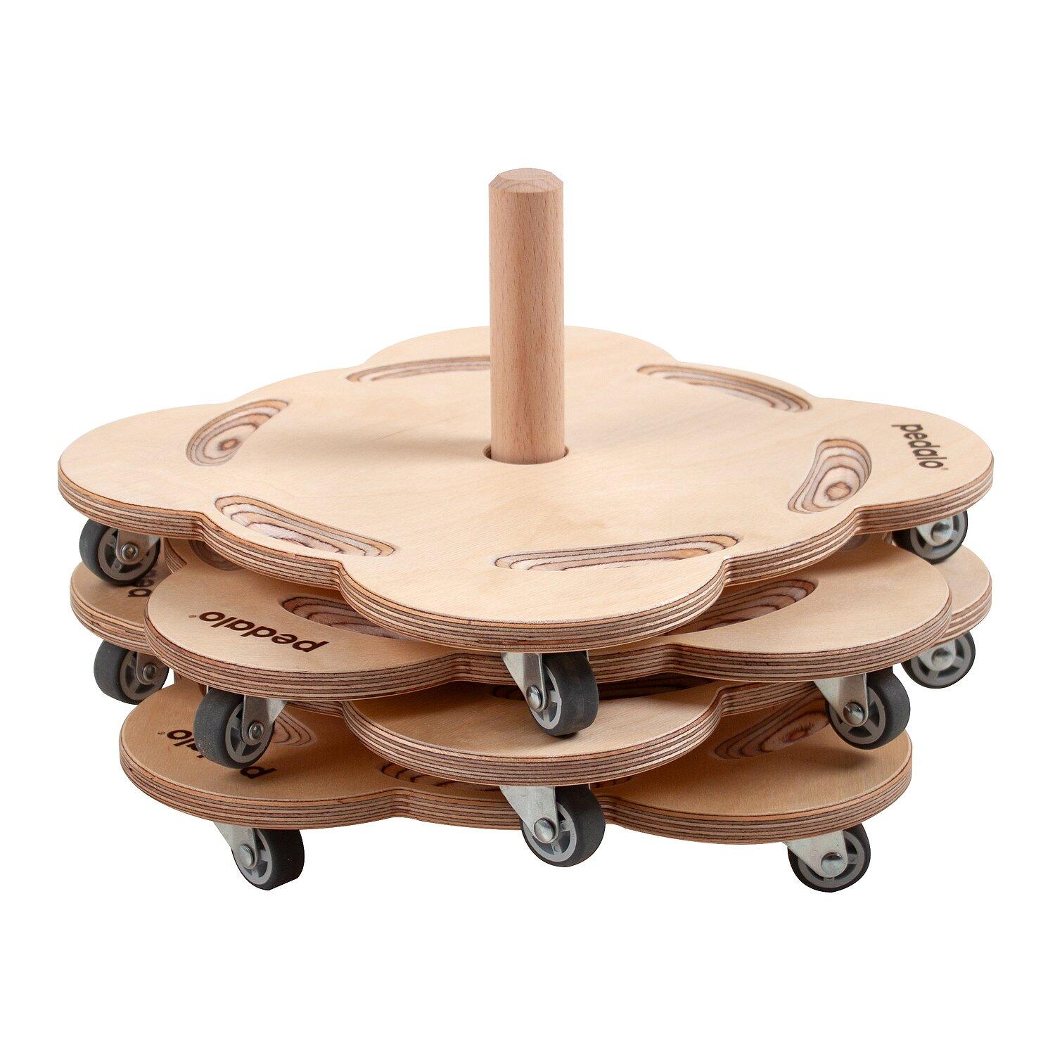 Roller Board Set Stacking Block Roller Slider Schulsport Unisex 4/4