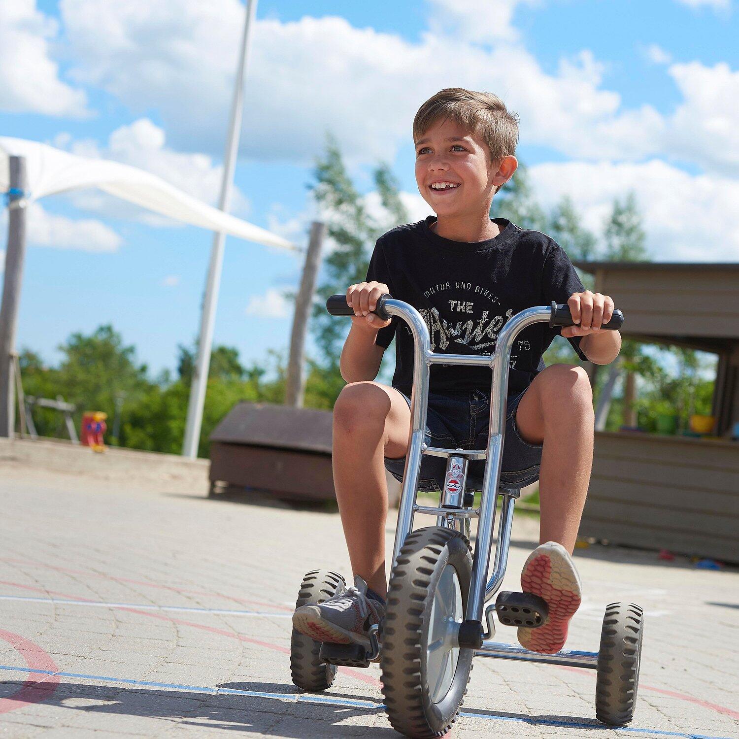 Viking Dreirad Off-Road Groß 4–8 Jahre Scooter Unisex Chrom 3/4