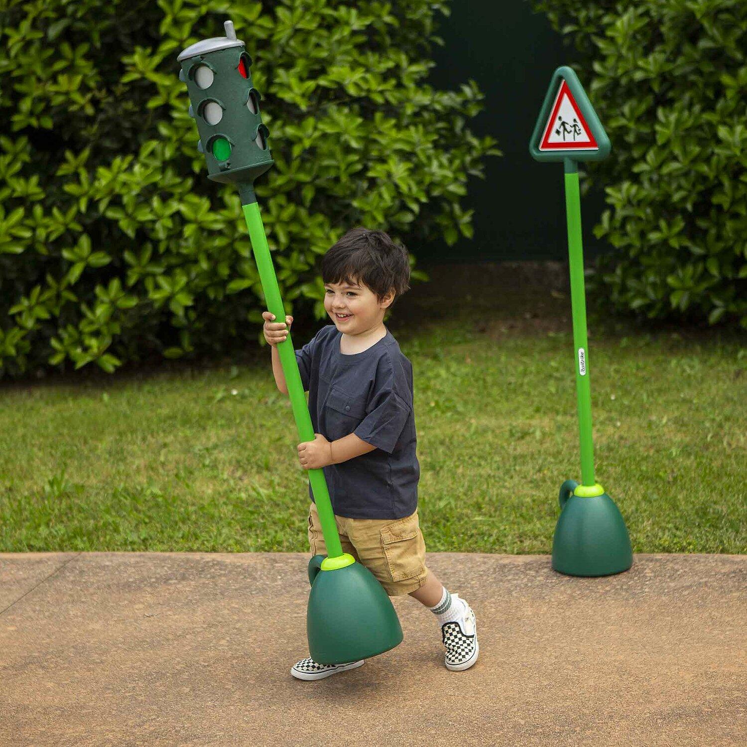 Verkehrszeichen-Set Ampel Scooter Unisex 4/6