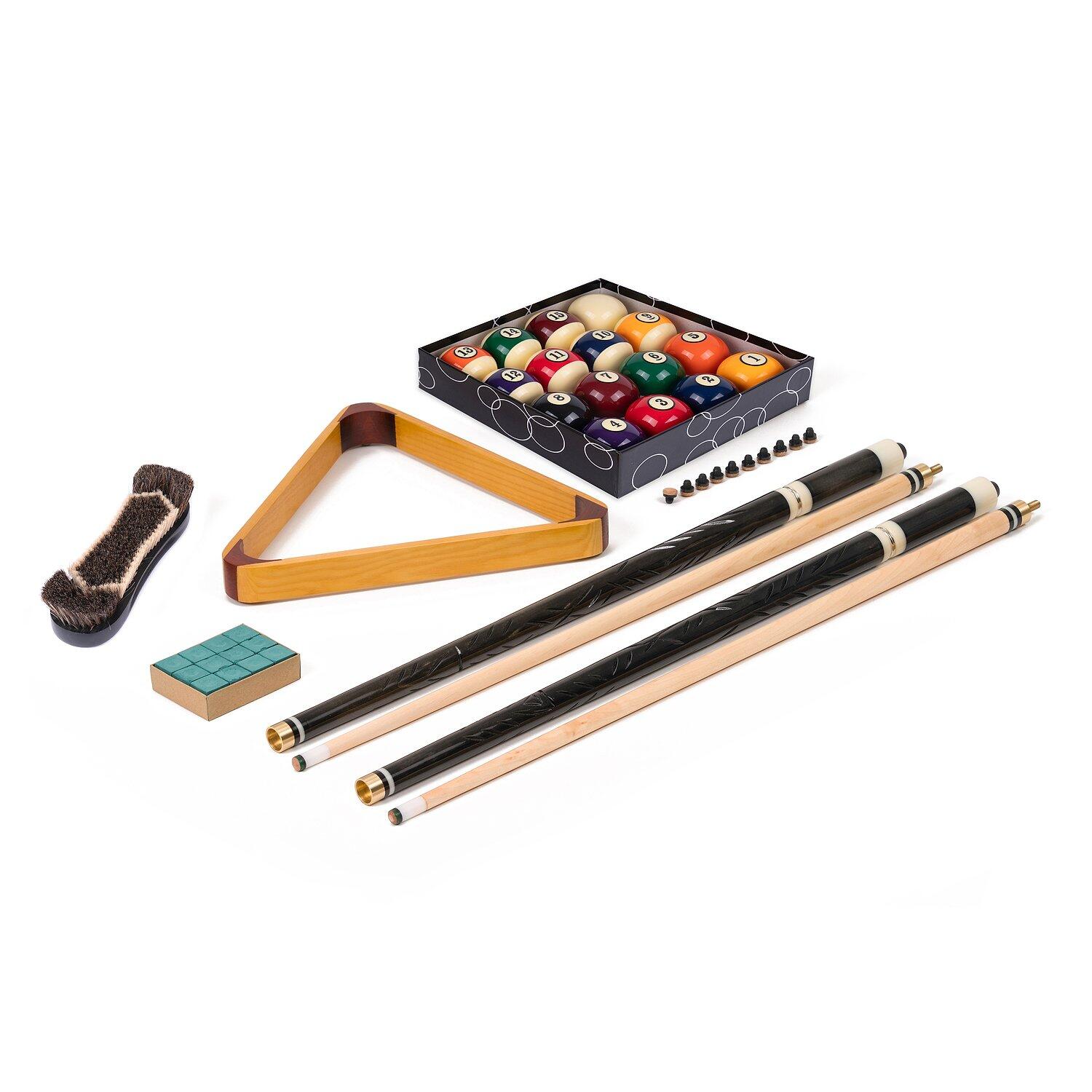 Billard Zubehör-Set Starterset für Tische ab 7ft Billard Unisex 2/6