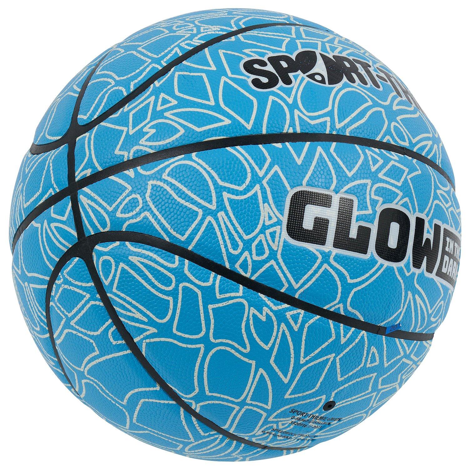 Basketball Glow in the Dark Blue Basketball Unisex 4/6