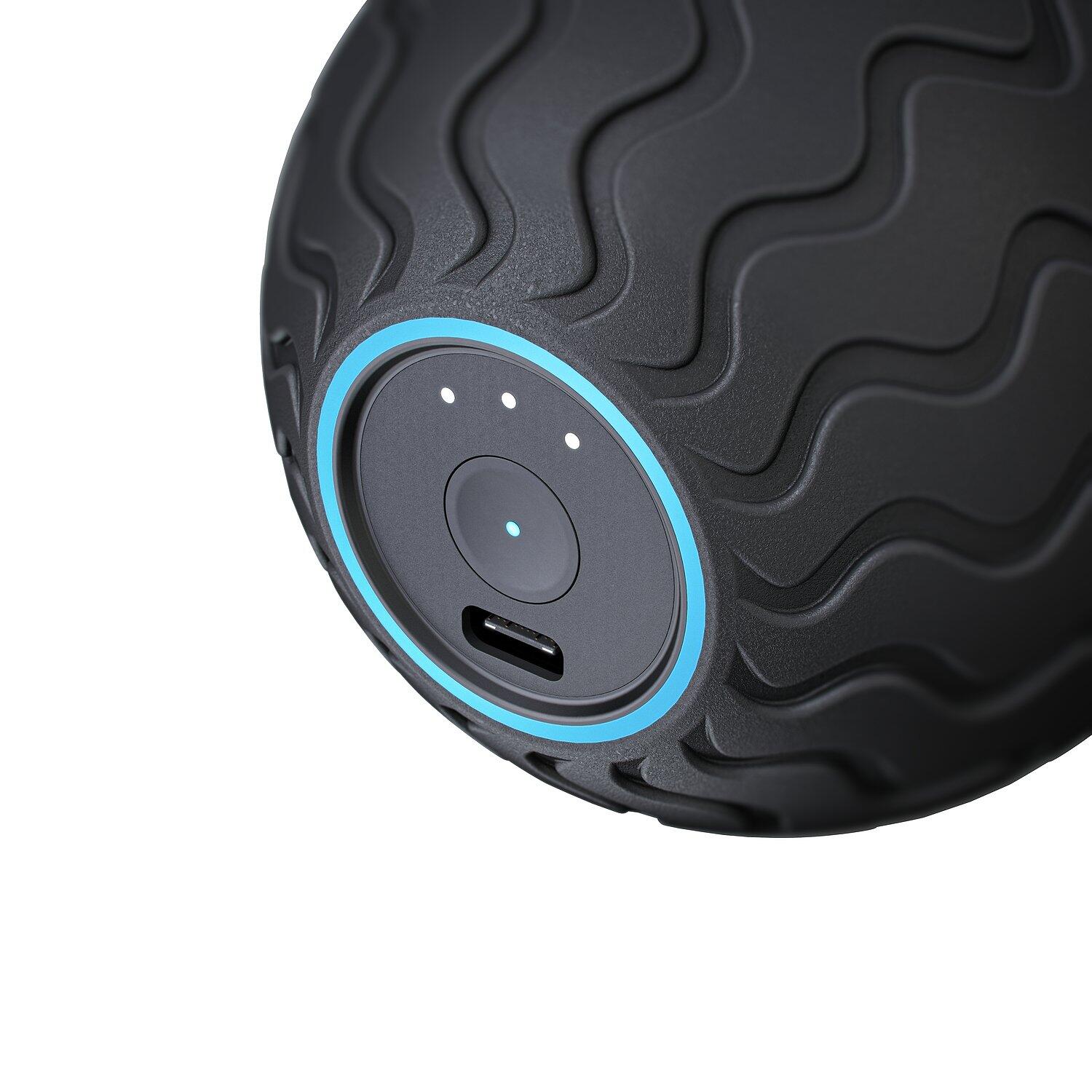 Vibrationsmassage-Ball Wave Solo Gesundheitssport Unisex Schwarz 3/6