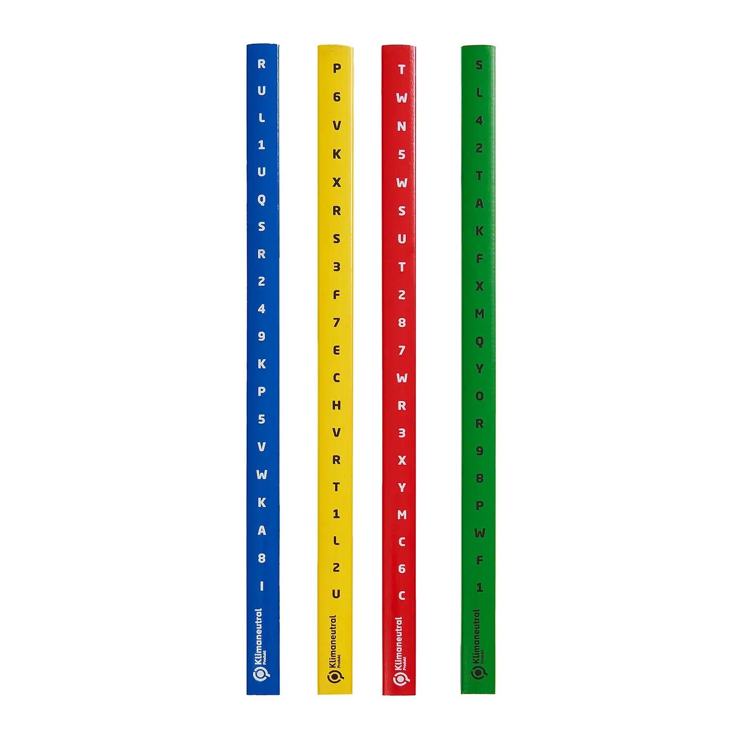 Trainingstool Vision Stick Set  Blau, Gelb, Rot, Grün Functional Training 3/6