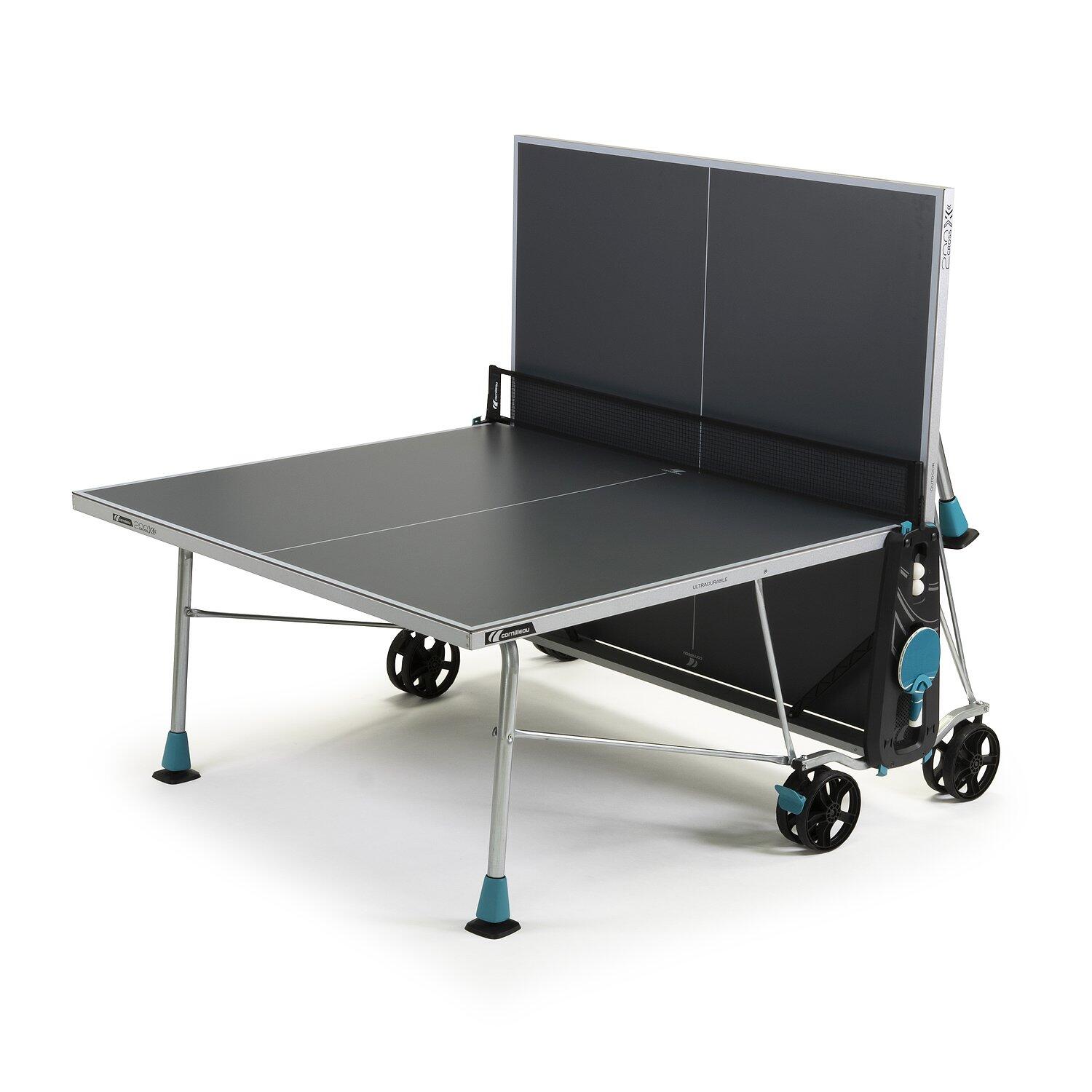 Table de ping pong d'extérieur Cornilleau 200X gris 3/7