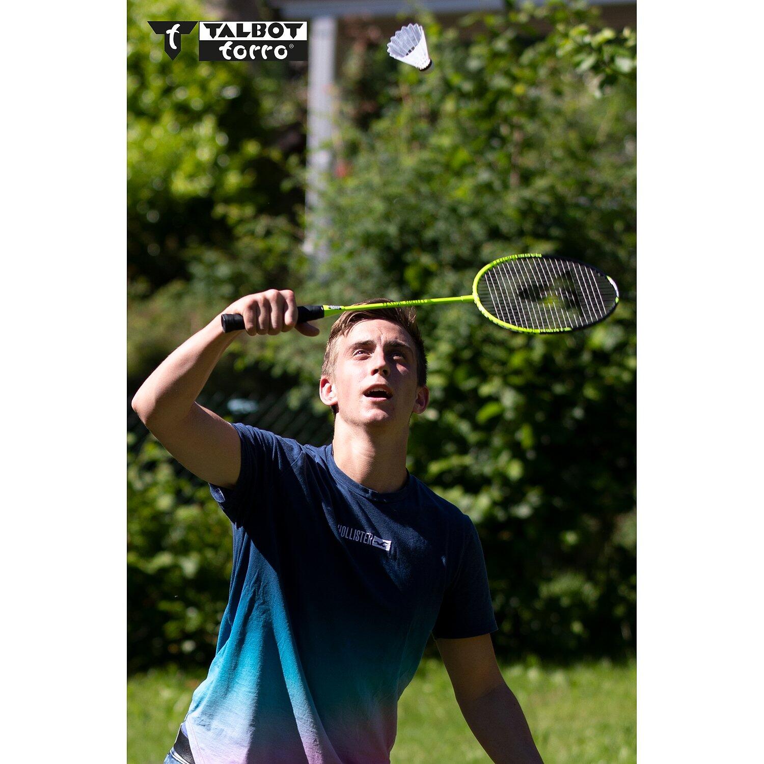 Juego de bádminton Talbot-Torro "Magic night led 2/7
