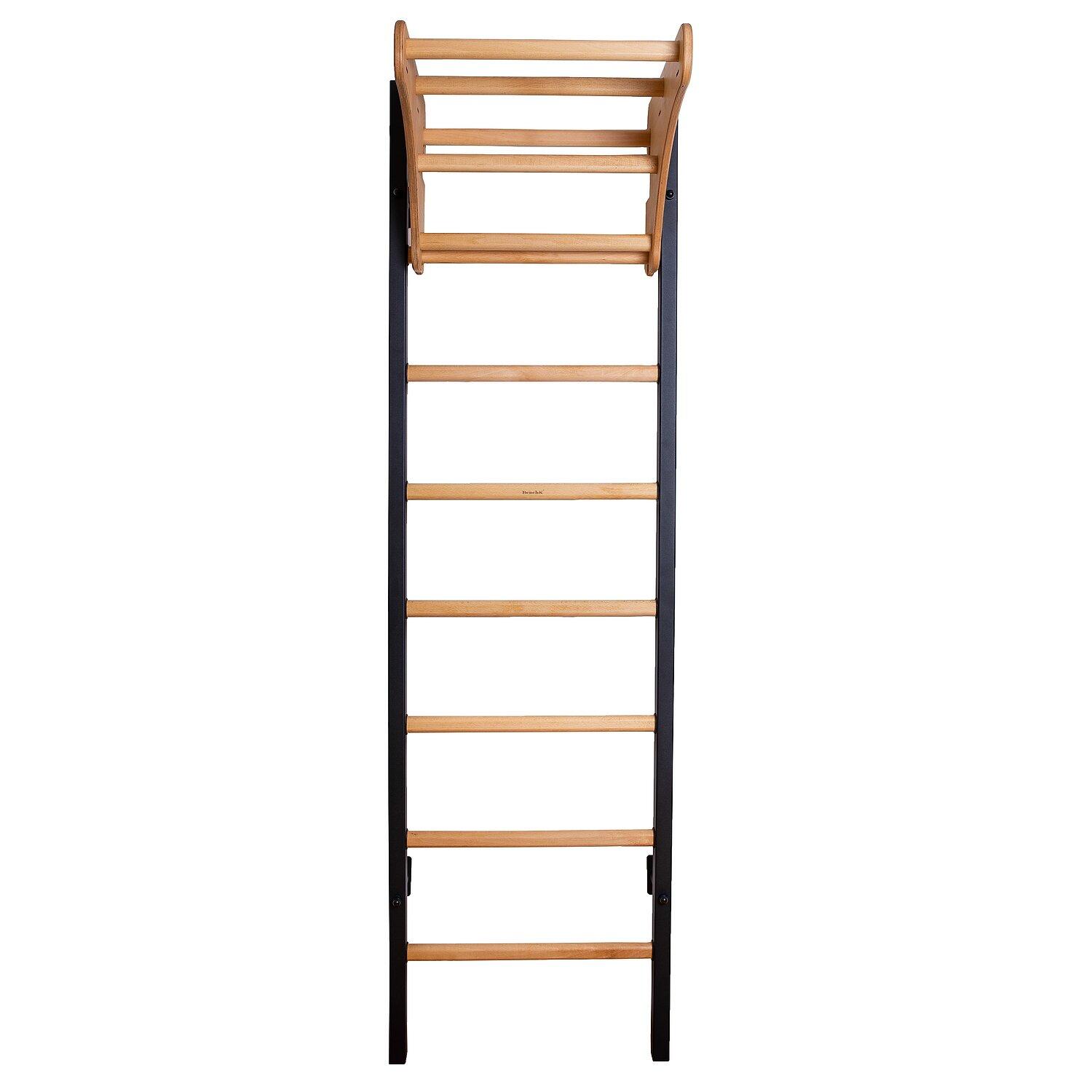 Wall Bars 211, with removable Pull-Up Bar 211B, black Turnen / Kunstturnen 4/4