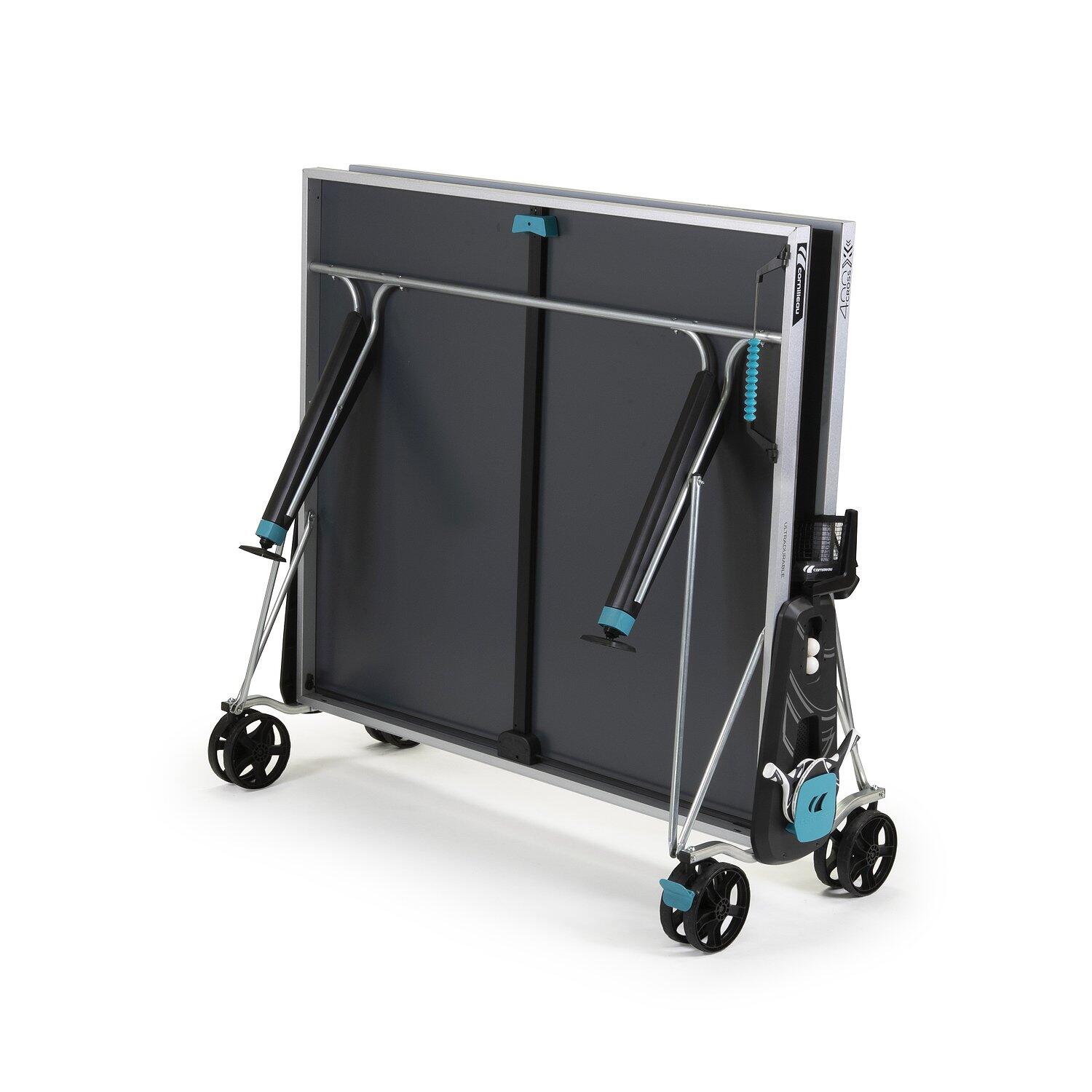 Table de tennis de table Cornilleau 400X gris extérieur 3/7